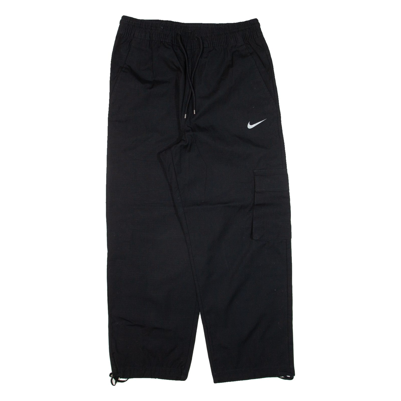 NIKE Cargo Mens Trousers Black Relaxed Straight W29 L25 Refurbished - N/A refurbished available on Cerqular