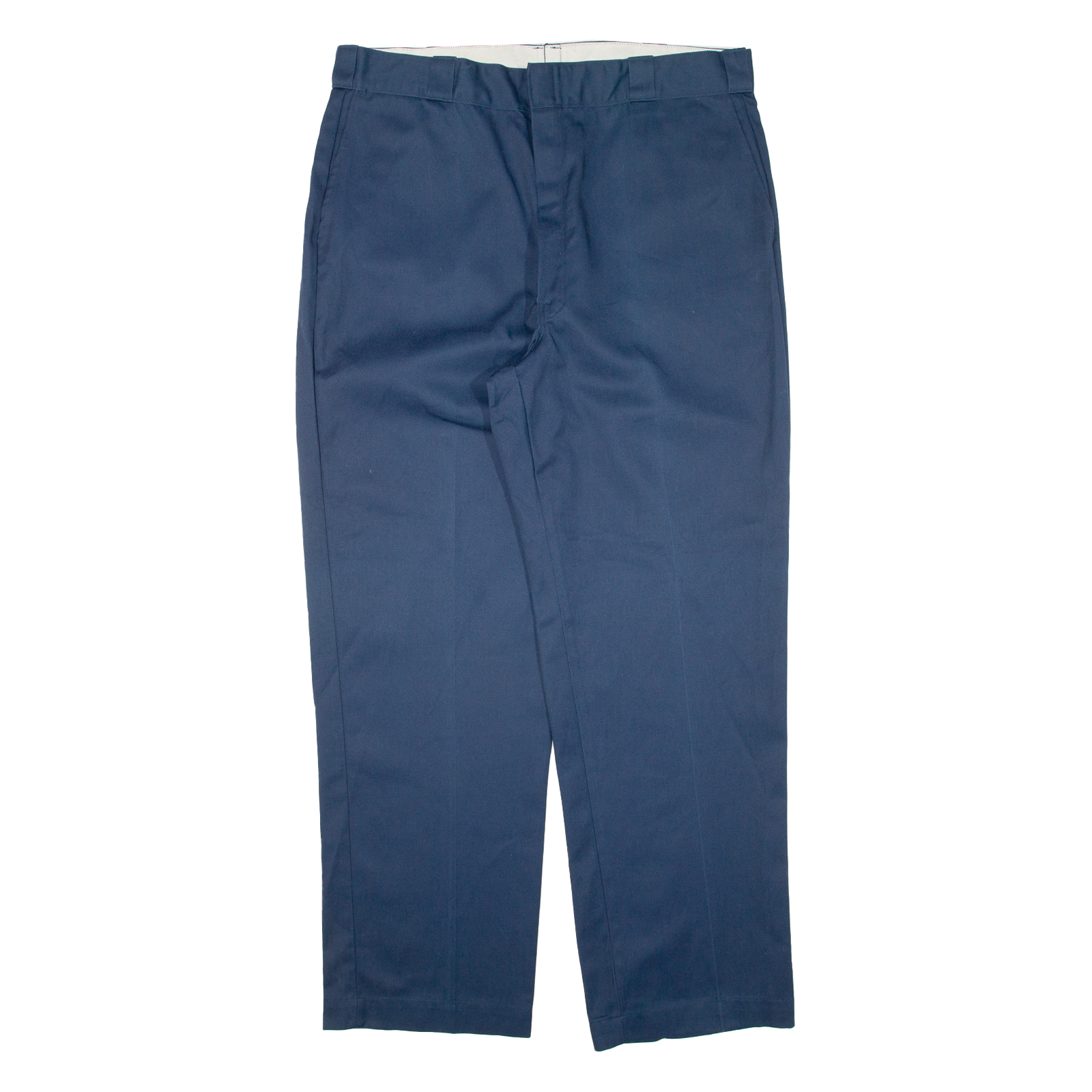 DICKIES Workwear Mens Trousers Blue Regular Straight W40 L32 Refurbished - N/A refurbished available on Cerqular