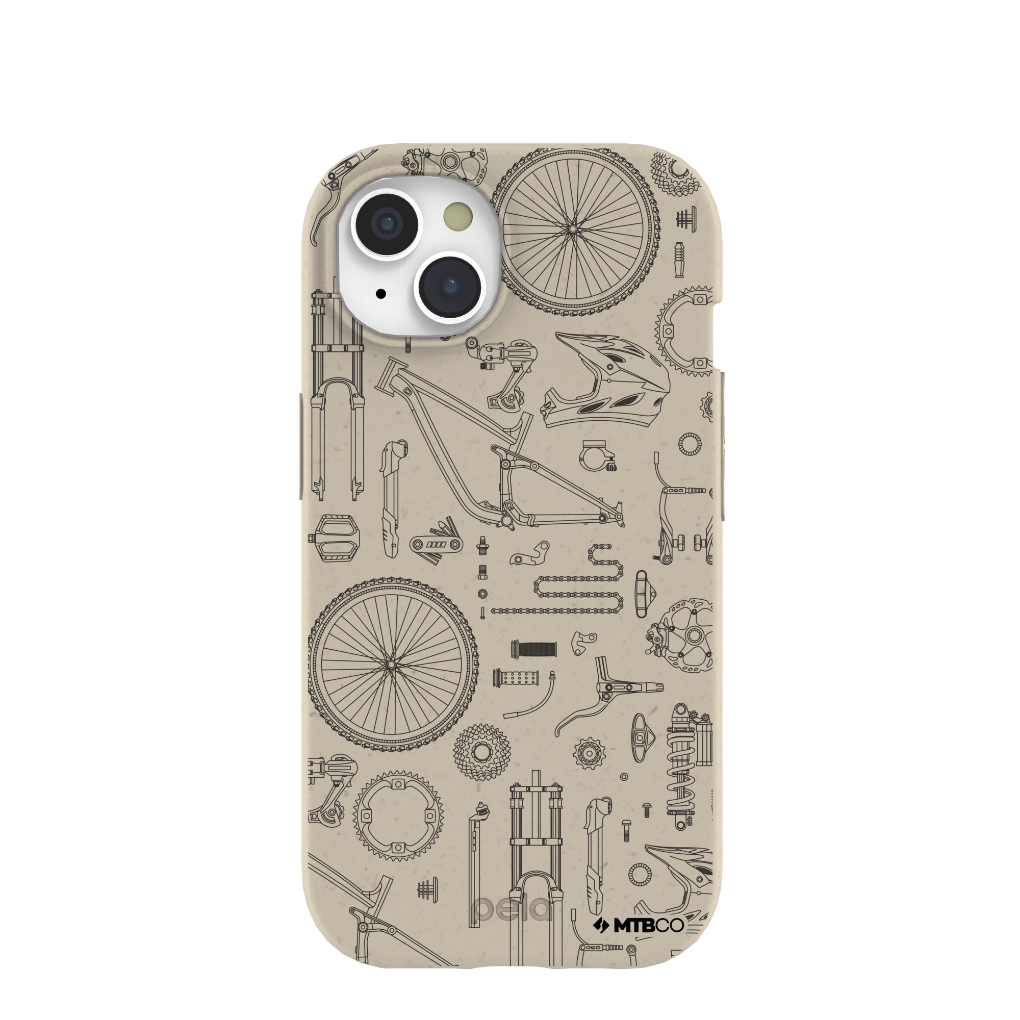 London Fog Changing Gears MTBCO iPhone 15 Case Refurbished - Pela Case refurbished available on Cerqular