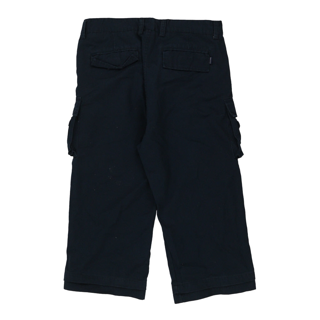 Pakka Cargo Trousers - 32W 20L Navy Cotton Refurbished - Thrifted (note: this is a term often used to describe second- refurbished available on Cerqular