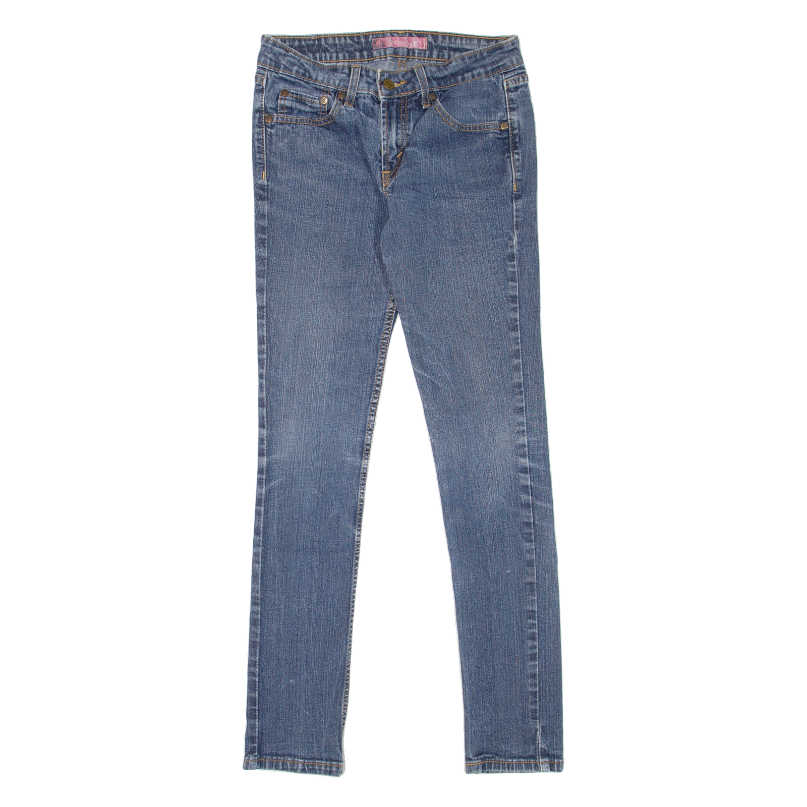 LEVI'S 518 Womens Jeans Blue Slim Skinny W27 L30 Refurbished - N/A refurbished available on Cerqular