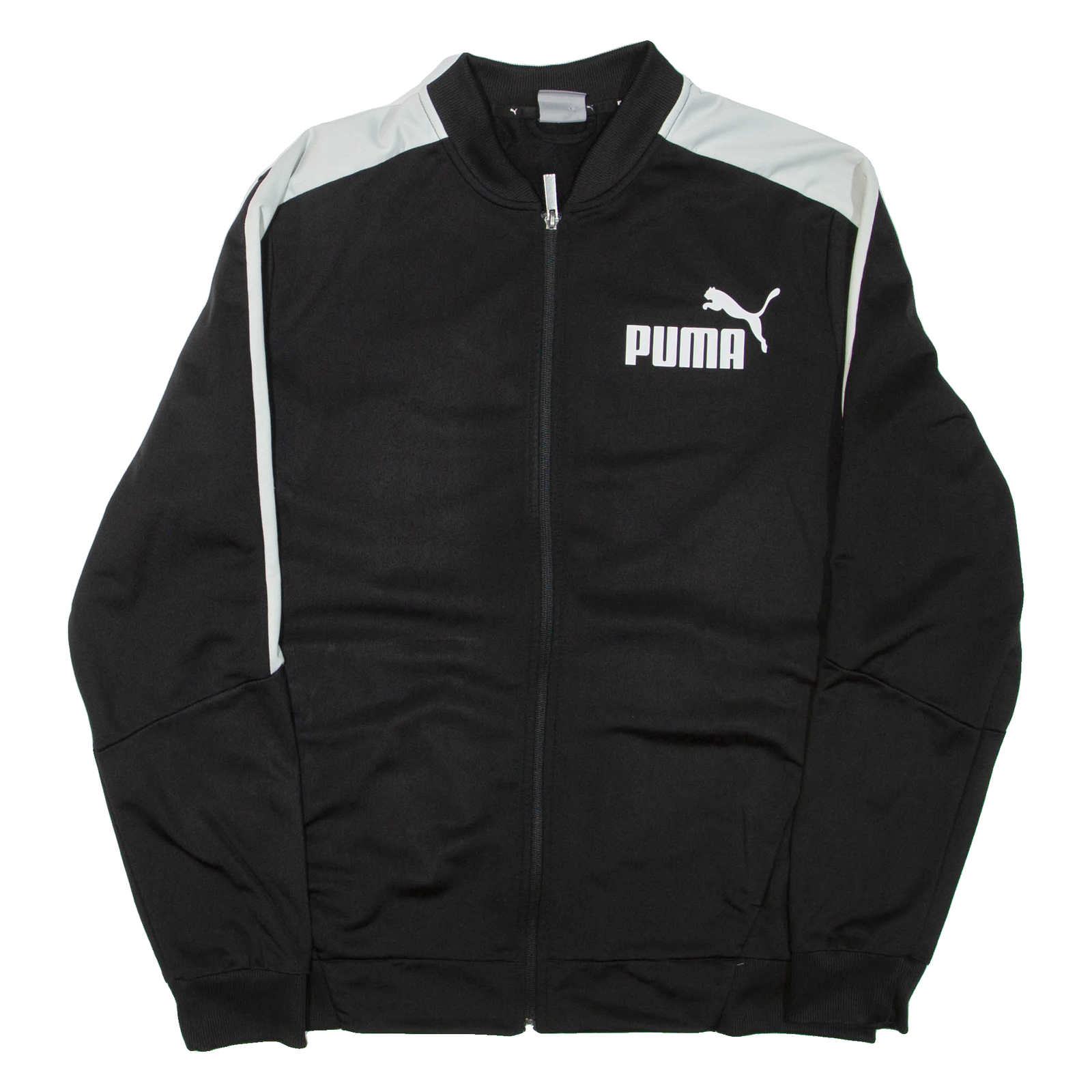 PUMA Mens Track Jacket Black L Refurbished - N/A refurbished available on Cerqular