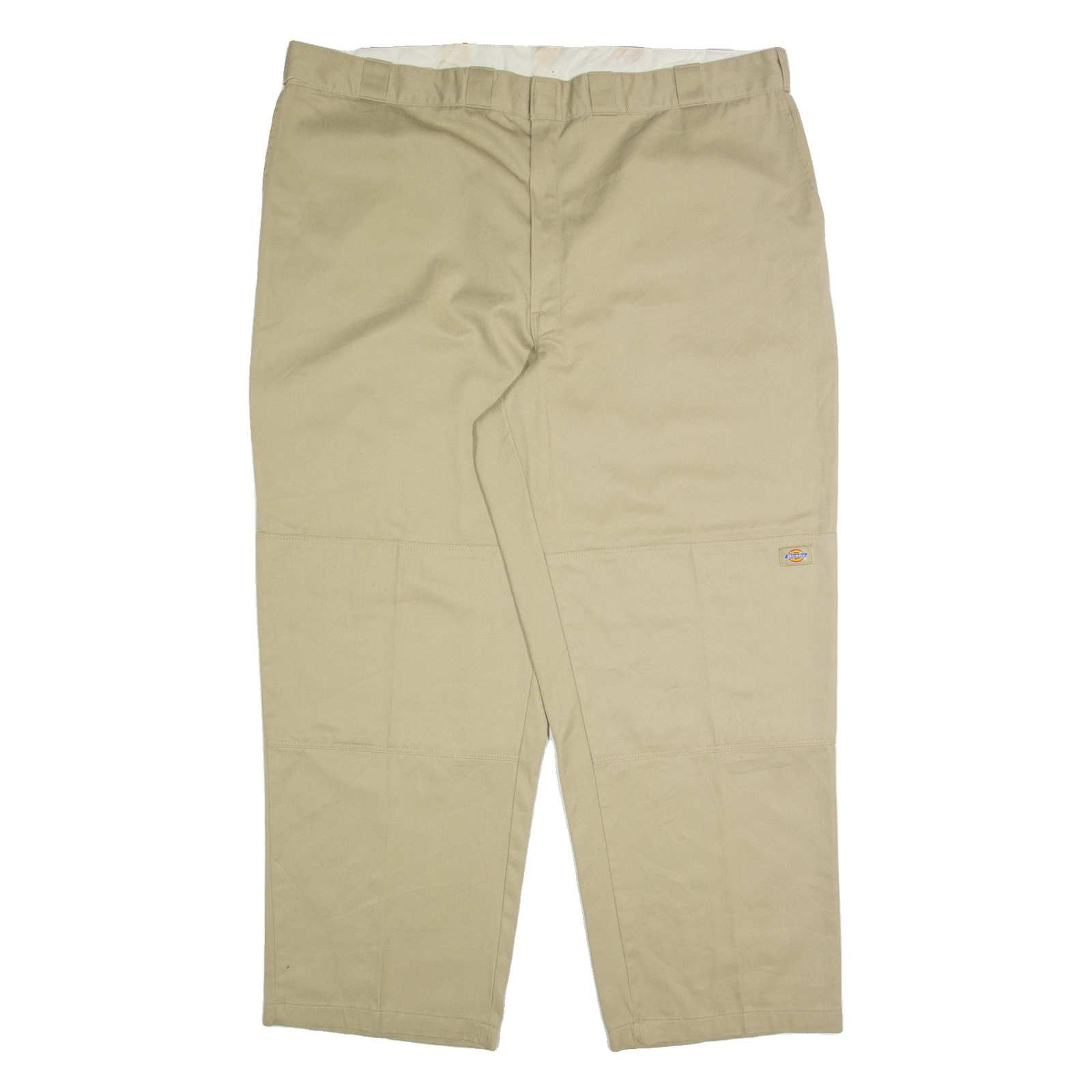 DICKIES Chino Mens Trousers Beige Relaxed Straight W48 L32 Refurbished - N/A refurbished available on Cerqular