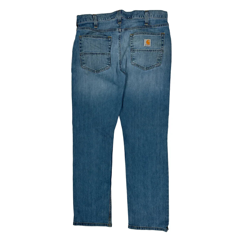 Buy Carhartt Jeans - 32W 30L Blue Cotton Blend Refurbished - $64.31 Carhartt Jeans - 32W 30L Blue Cotton Blend Refurbished - Thrifted (note: this is a term often used to describe second- refurbished available on Cerqular