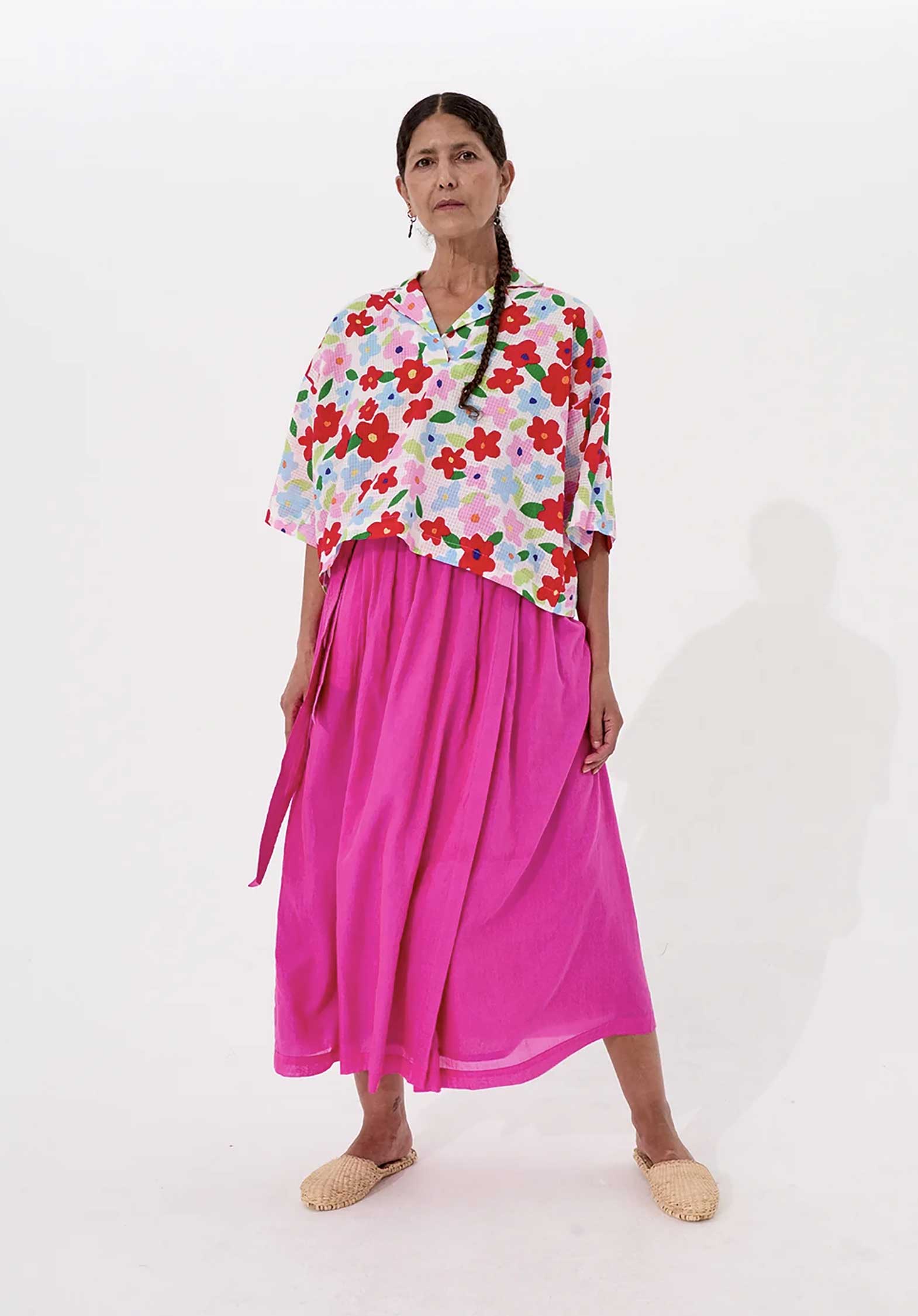 Skirt Skirt Marie Agne Pivoine | Color: PIVOINE | Size: M Refurbished - N/A (I could not find a well-known brand with this name refurbished available on Cerqular