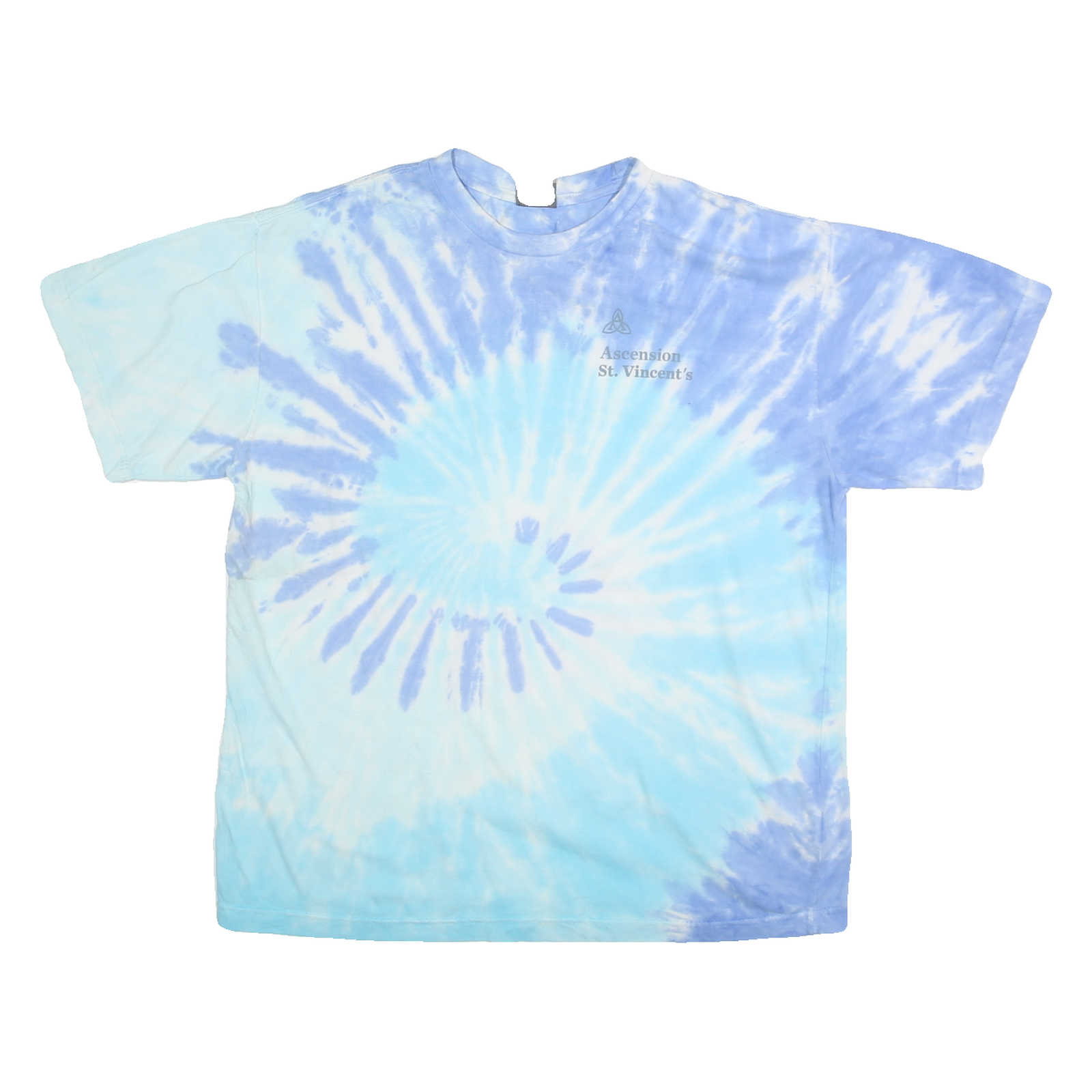 MV SPORT Mens Blue Tie Dye T-Shirt L Short Sleeve Crew Neck Casual Refurbished - N/A refurbished available on Cerqular