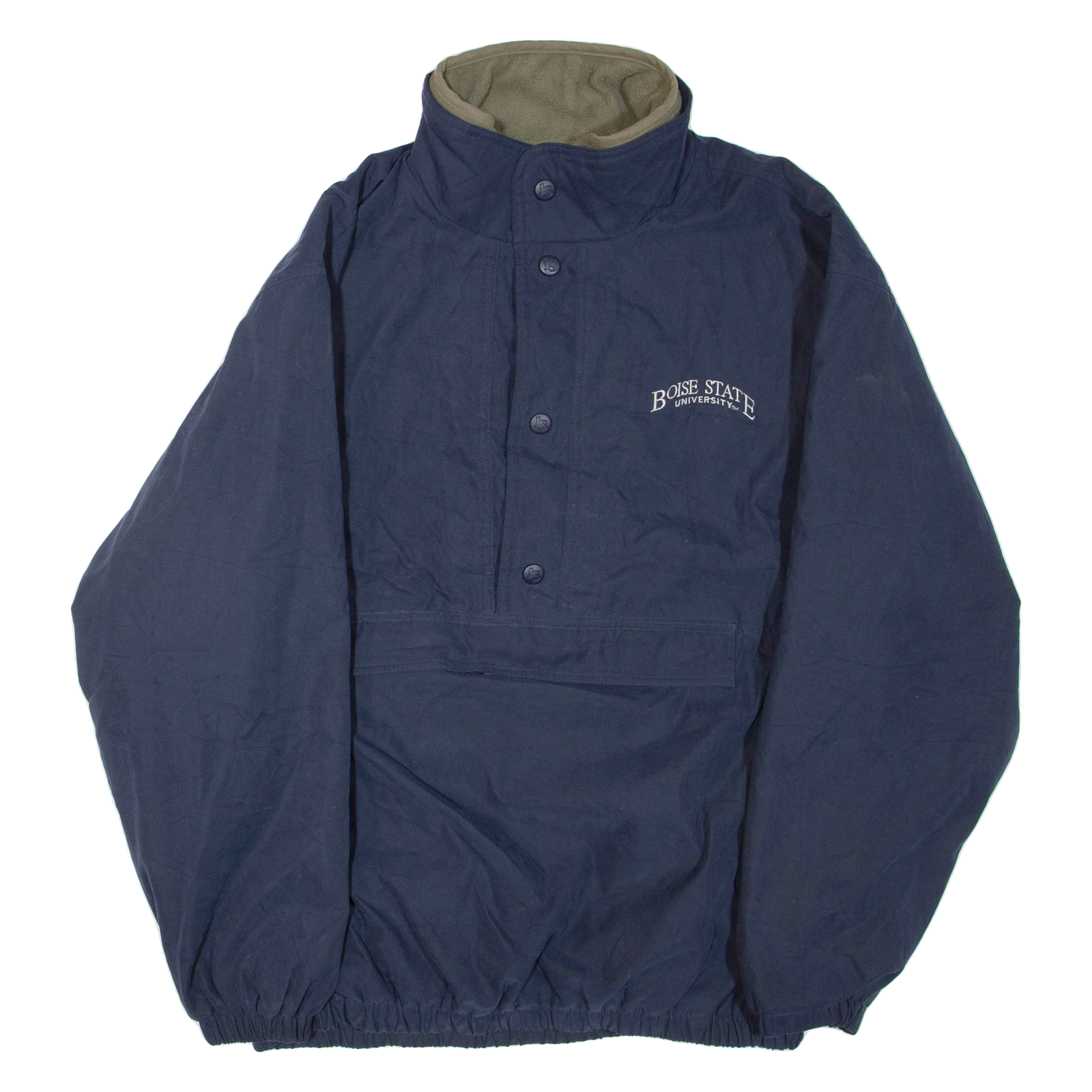 JANSPORT Boise State University Mens Pullover Jacket Blue USA M Refurbished - N/A refurbished available on Cerqular