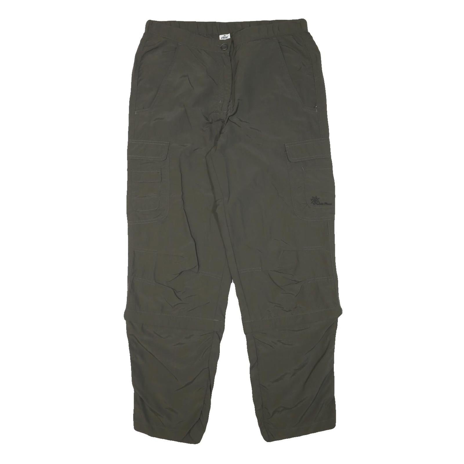 CRANE Womens Nylon Relaxed W32 L30 Cargo Trousers Outdoor Lightweight Zip Refurbished - N/A refurbished available on Cerqular