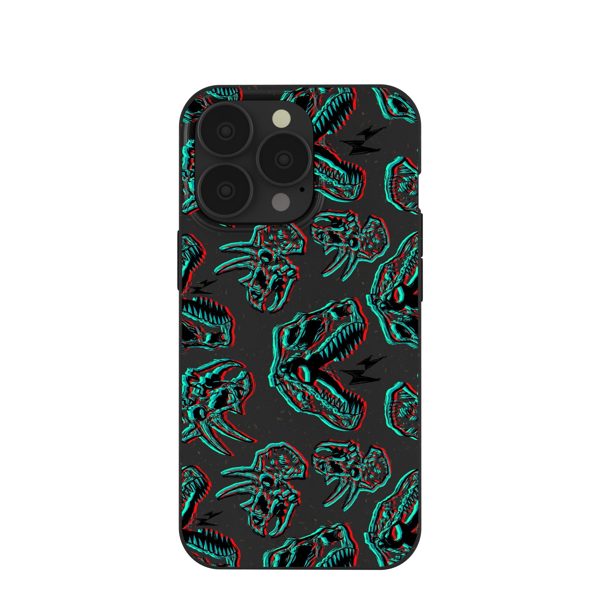 Black Fossilized iPhone 13 Pro Case Refurbished - Pela Case refurbished available on Cerqular