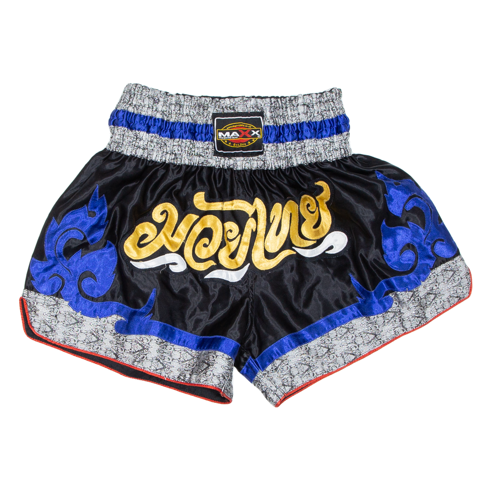 MAXX Thai Boxing Mens Sports Shorts Blue Relaxed L W26 Refurbished - N/A refurbished available on Cerqular