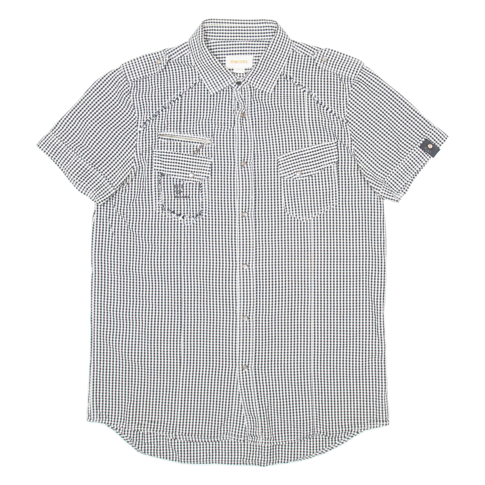 Buy DIESEL Womens Shirt Black Gingham L Refurbished - $28.59 DIESEL Womens Shirt Black Gingham L Refurbished - N/A refurbished available on Cerqular