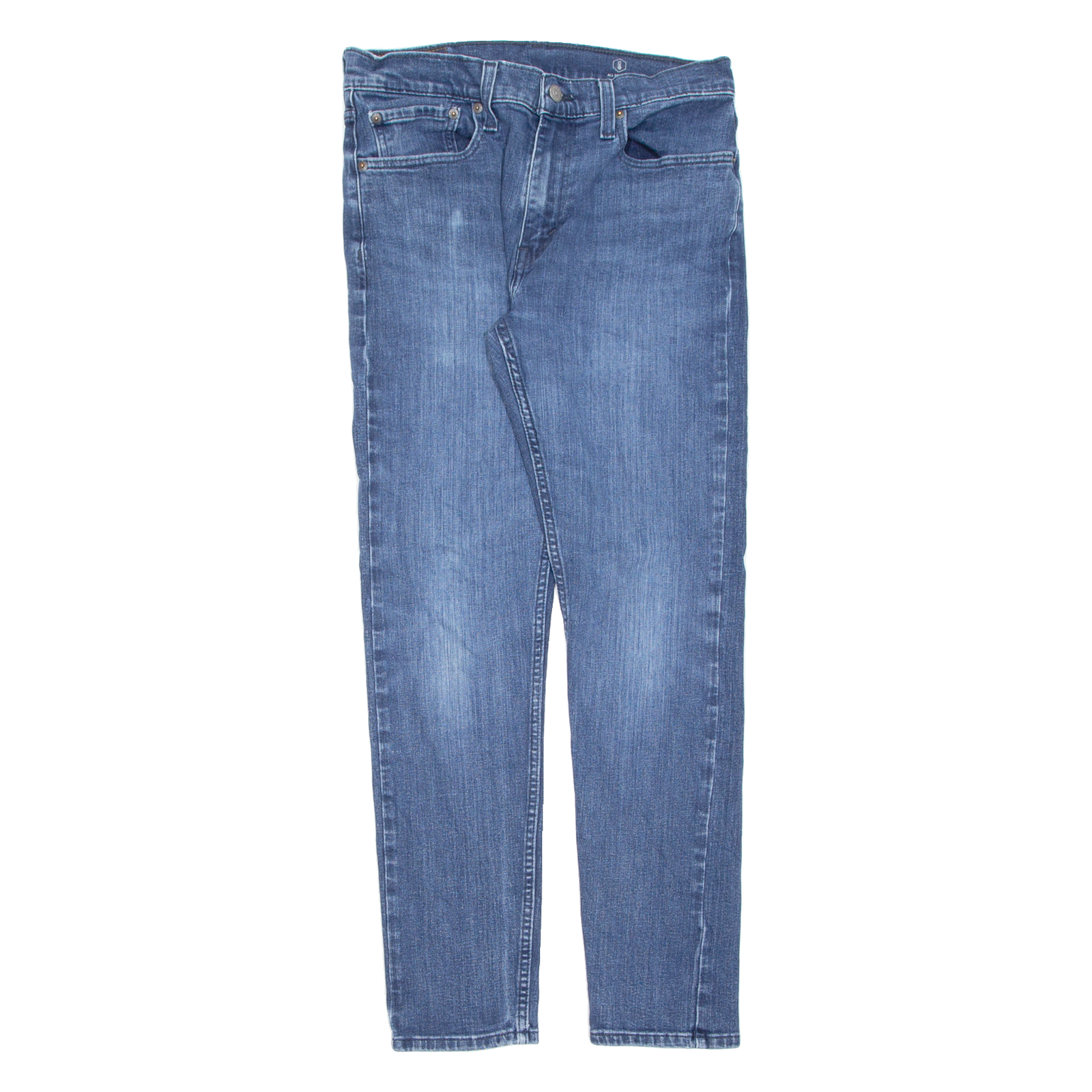 LEVI'S 512 Jeans Mens Blue Slim Tapered Stone Wash W32 L32 Refurbished - N/A refurbished available on Cerqular