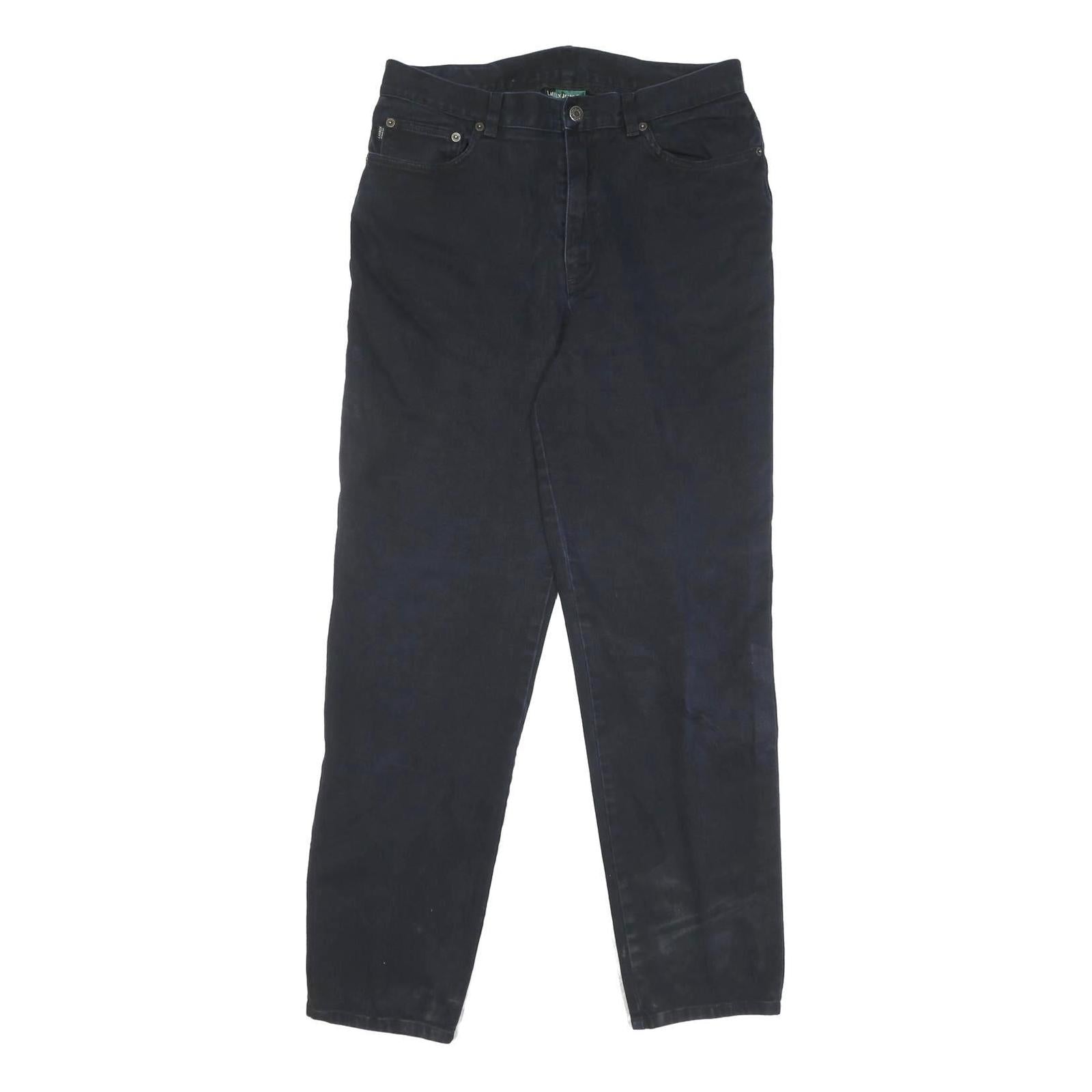 LAUREN RALPH LAUREN Womens Jeans Blue Loose Straight Denim Medium W32 L31 Refurbished - N/A refurbished available on Cerqular