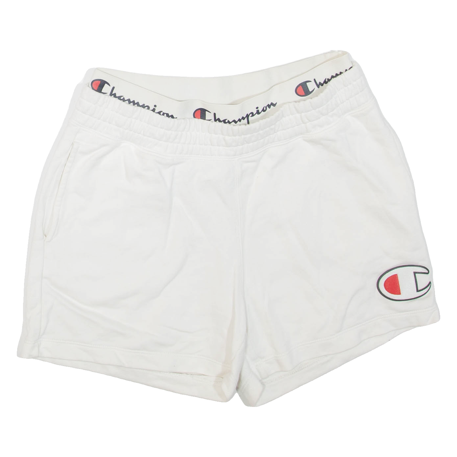 CHAMPION Mens Casual Shorts White M W26 Refurbished - N/A refurbished available on Cerqular