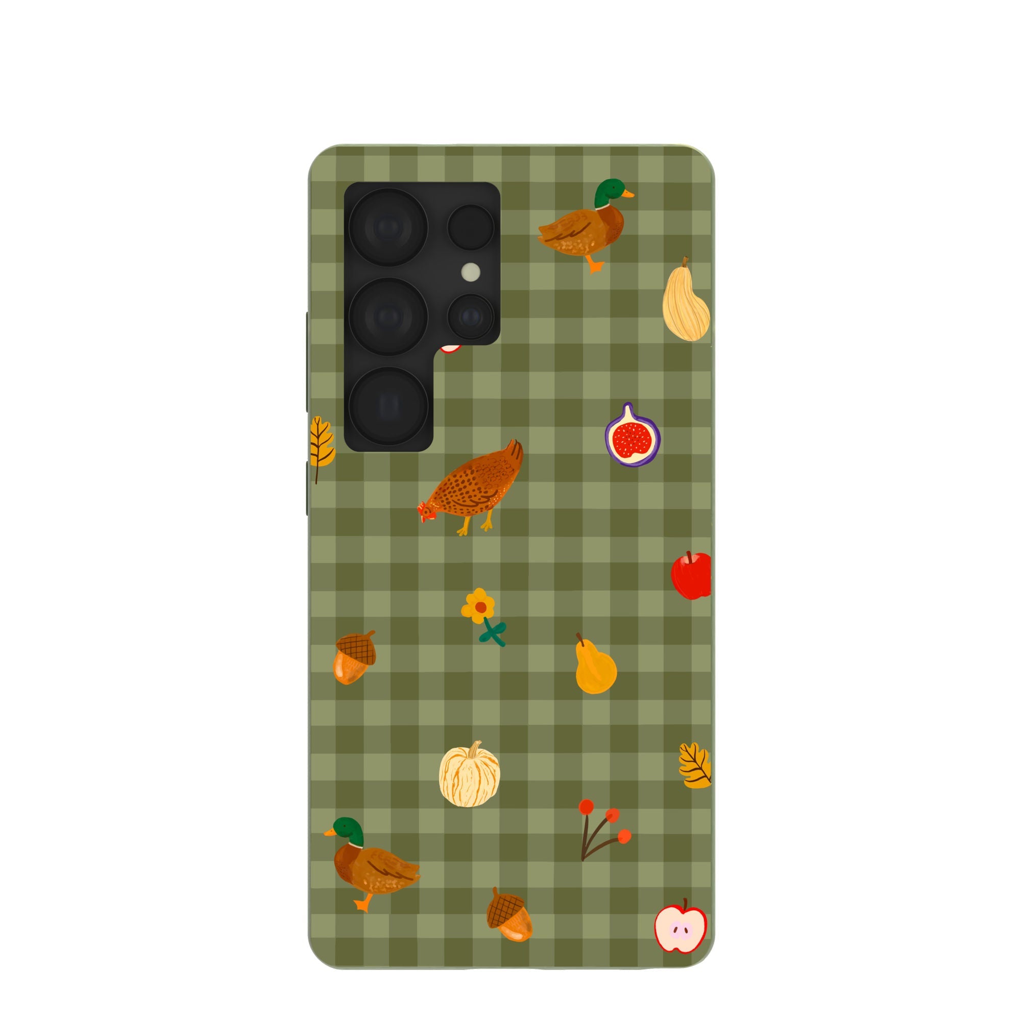 Forest Floor Harvest Folk Samsung Galaxy S25 Ultra Case Refurbished - Pela Case refurbished available on Cerqular