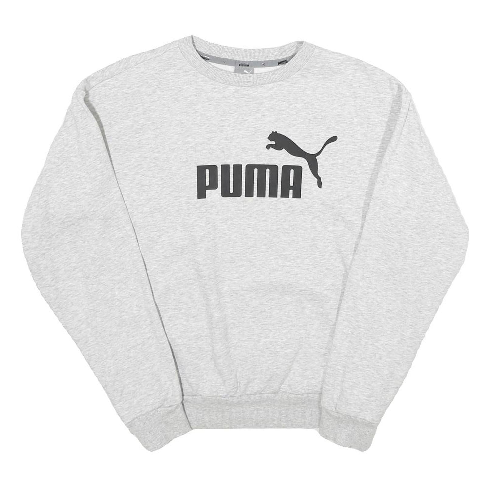 Buy PUMA Mens Grey Cotton Blend Crew Neck Sweatshirt XS Classic Logo Casual Refurbished - $35.09 PUMA Mens Grey Cotton Blend Crew Neck Sweatshirt XS Classic Logo Casual Refurbished - N/A refurbished available on Cerqular