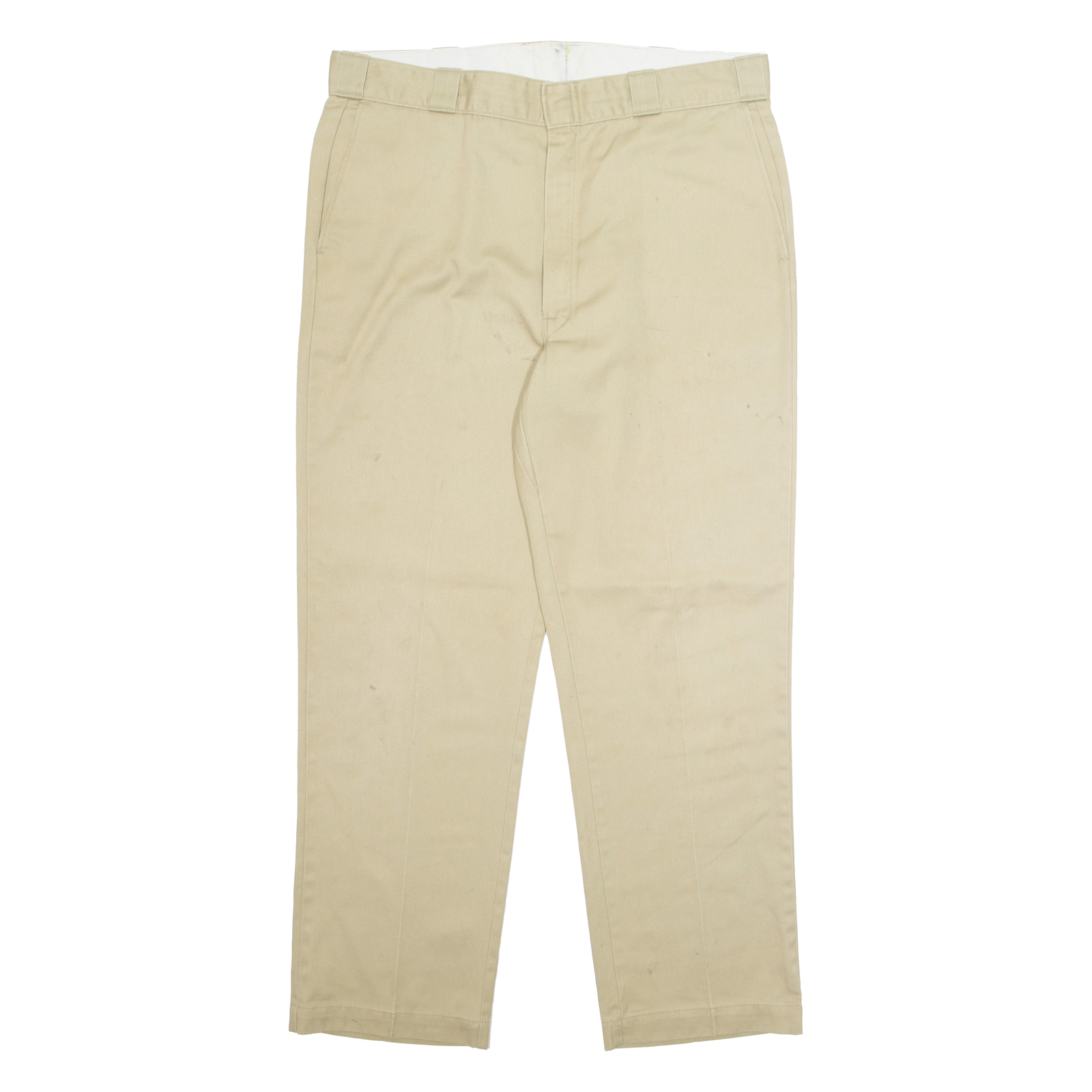 DICKIES Chino Workwear Mens Trousers Beige Regular Straight W38 L32 Refurbished - N/A refurbished available on Cerqular