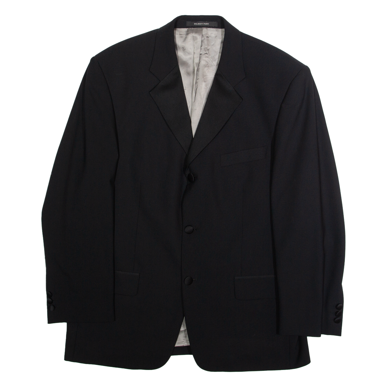 Buy BALMAIN Mens Blazer Jacket Black L Refurbished - $145.59 BALMAIN Mens Blazer Jacket Black L Refurbished - N/A refurbished available on Cerqular