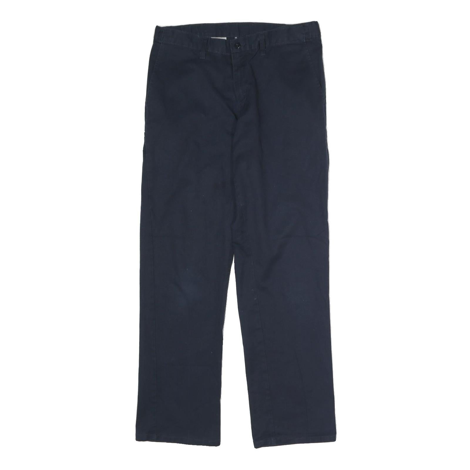 Buy DICKIES Mens Polyester Blend Navy Regular Fit Straight Leg Trousers W32 L32 Refurbished - $37.69 DICKIES Mens Polyester Blend Navy Regular Fit Straight Leg Trousers W32 L32 Refurbished - N/A refurbished available on Cerqular