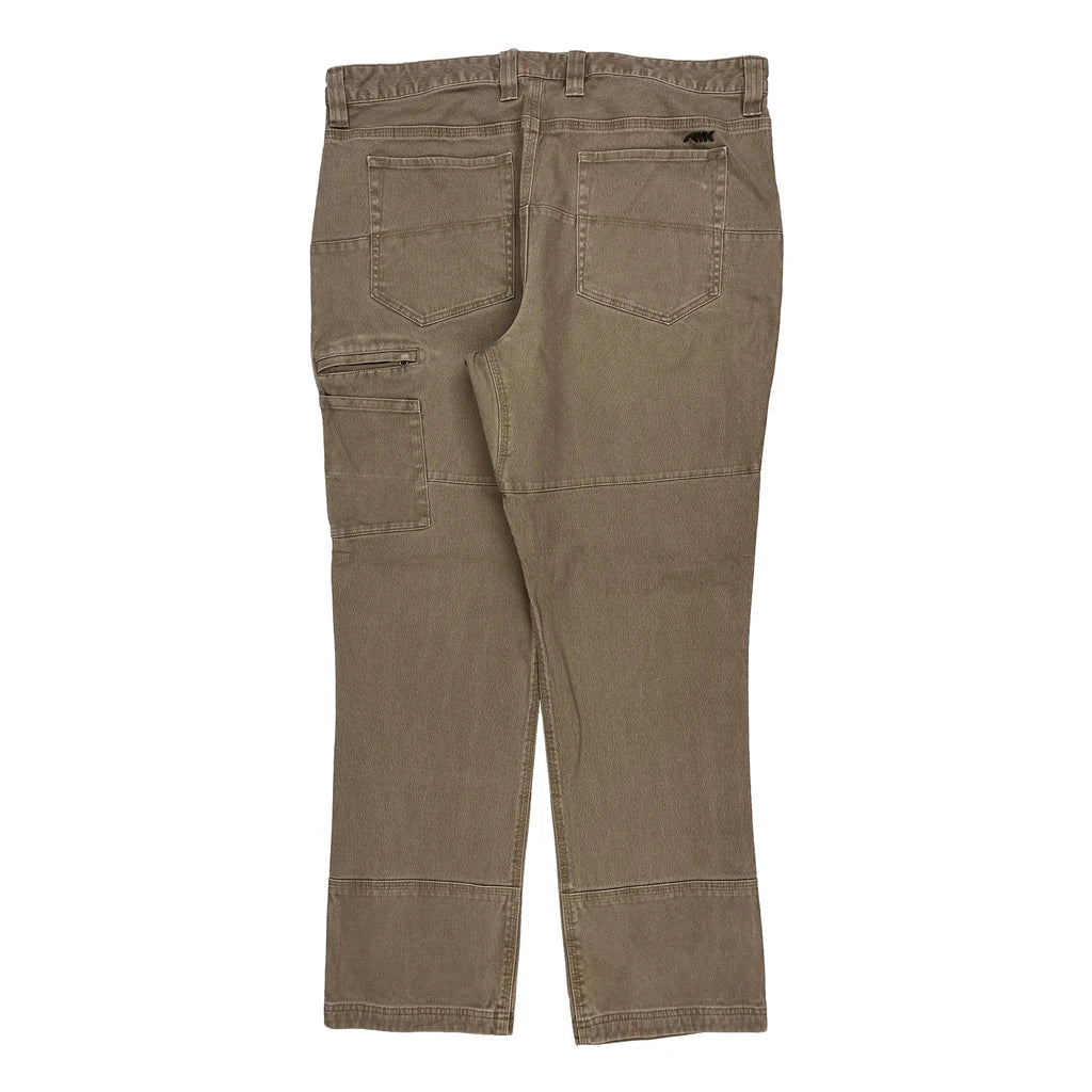 Buy Mountain Khakis Carpenter Trousers - 38W 32L Brown Cotton Refurbished - $46.89 Mountain Khakis Carpenter Trousers - 38W 32L Brown Cotton Refurbished - Thrifted (note: this is a term often used to describe second- refurbished available on Cerqular