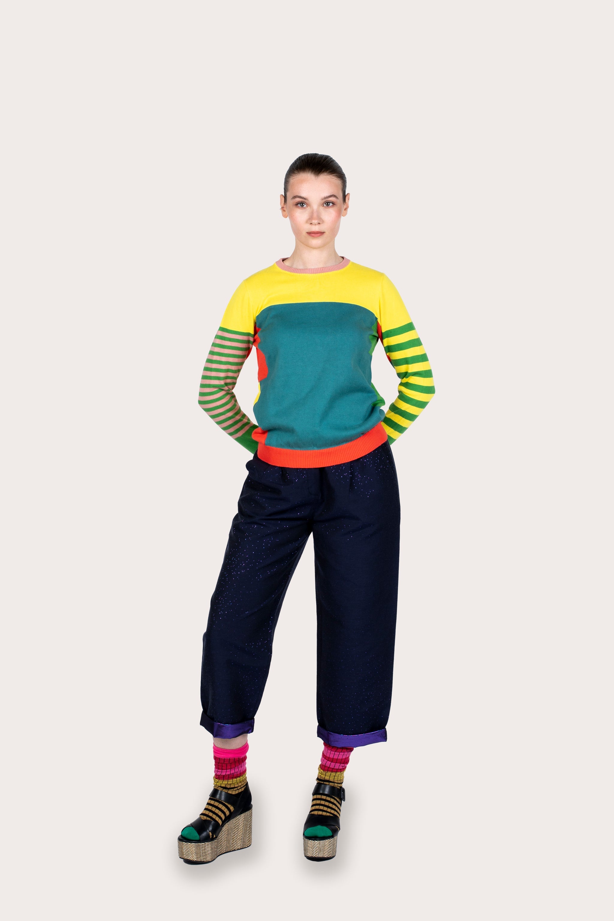 Pull Céline Yellow | Taille: M Refurbished - N/A (I could not find a known brand with this name. If refurbished available on Cerqular