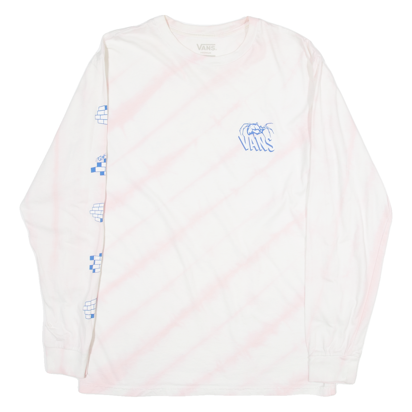 VANS Premium Womens T-Shirt Pink Long Sleeve 90s M Refurbished - N/A refurbished available on Cerqular