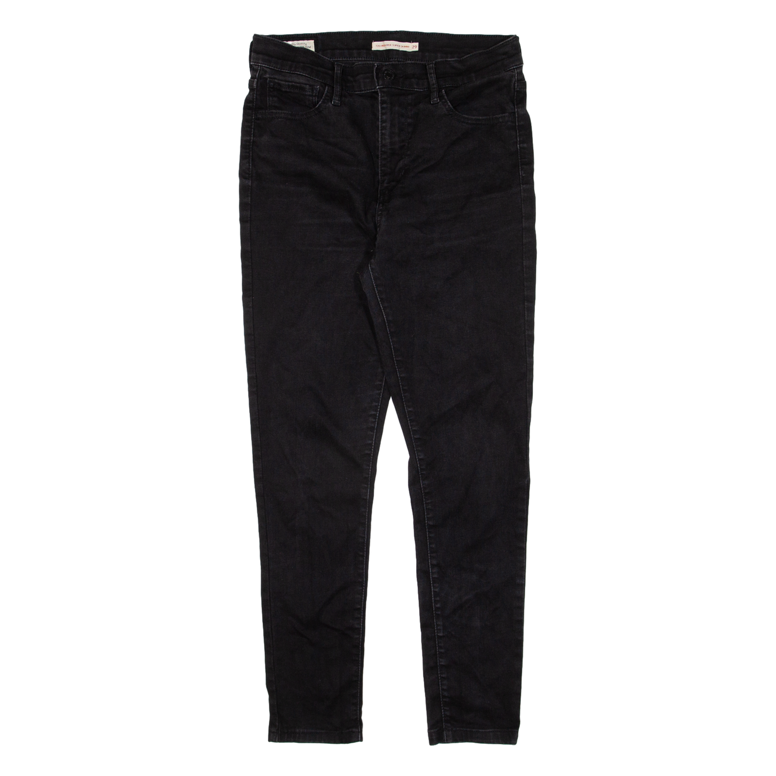Buy LEVI'S 720 BIG E High Rise Womens Jeans Black Slim Skinny W29 L25 Refurbished - $36.39 LEVI'S 720 BIG E High Rise Womens Jeans Black Slim Skinny W29 L25 Refurbished - N/A refurbished available on Cerqular