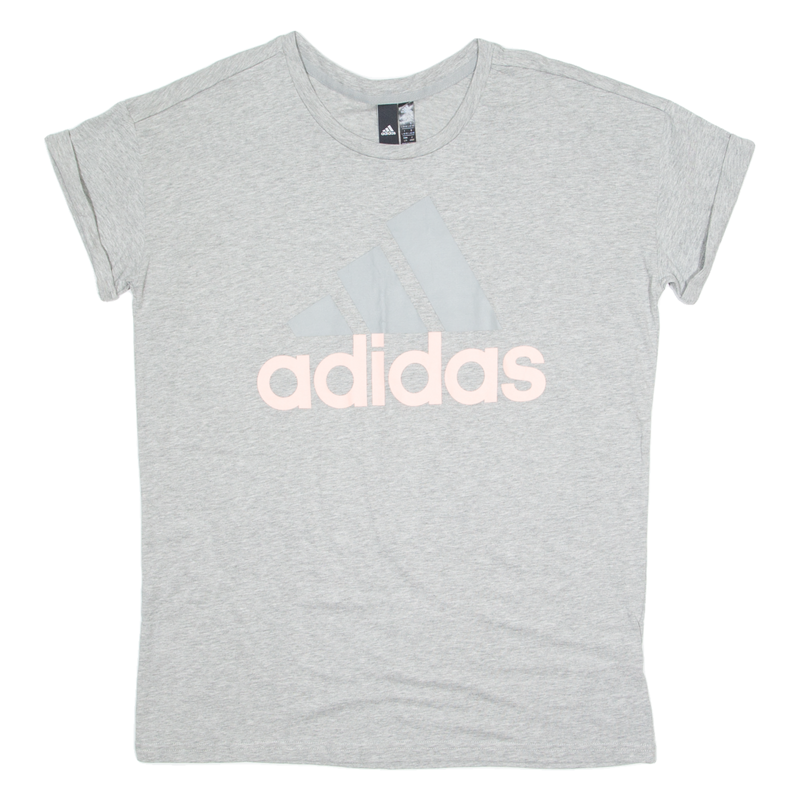 ADIDAS Womens T-Shirt Grey L Refurbished - N/A refurbished available on Cerqular