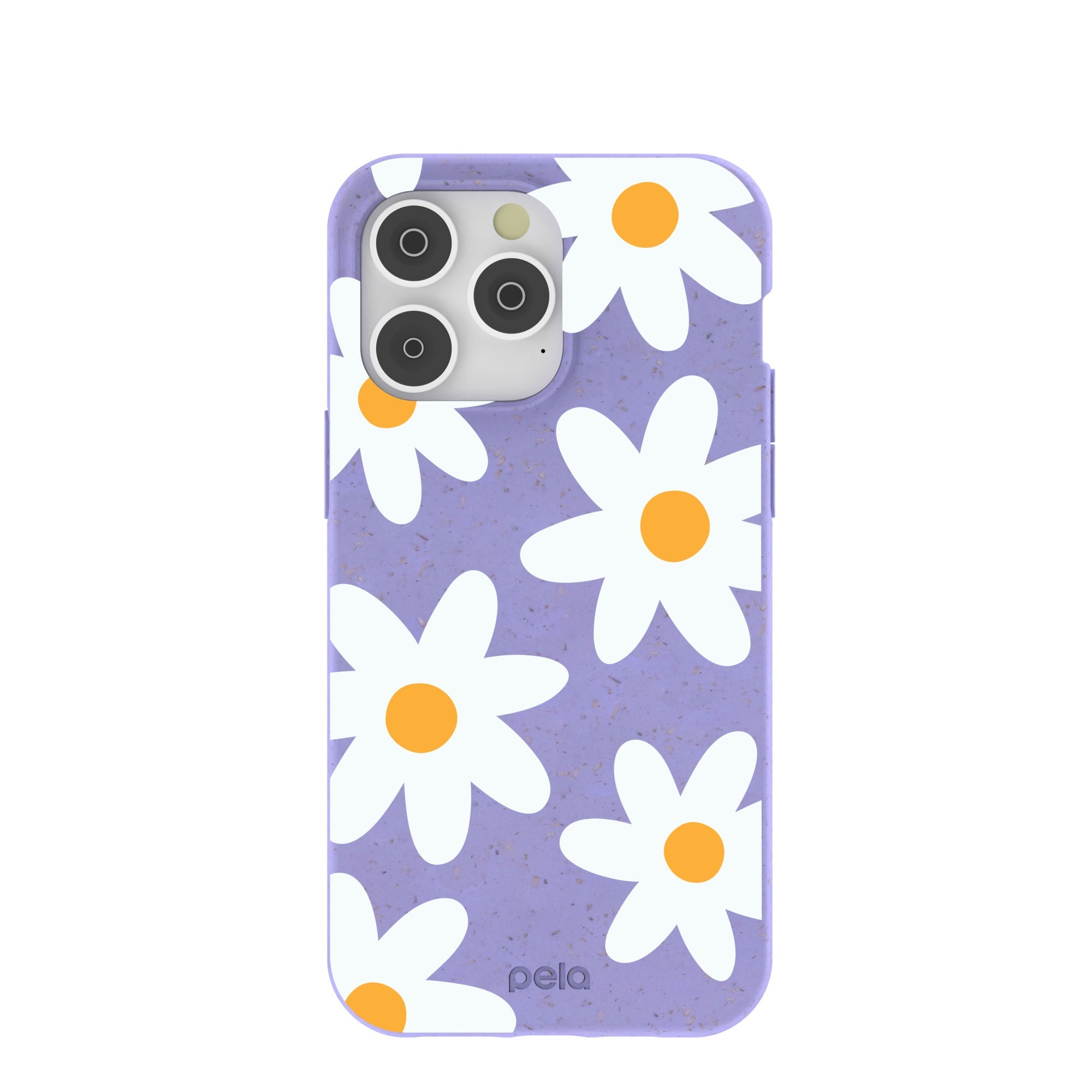 Lavender Daisy iPhone 14 Pro Max Case Refurbished - Pela Case refurbished available on Cerqular