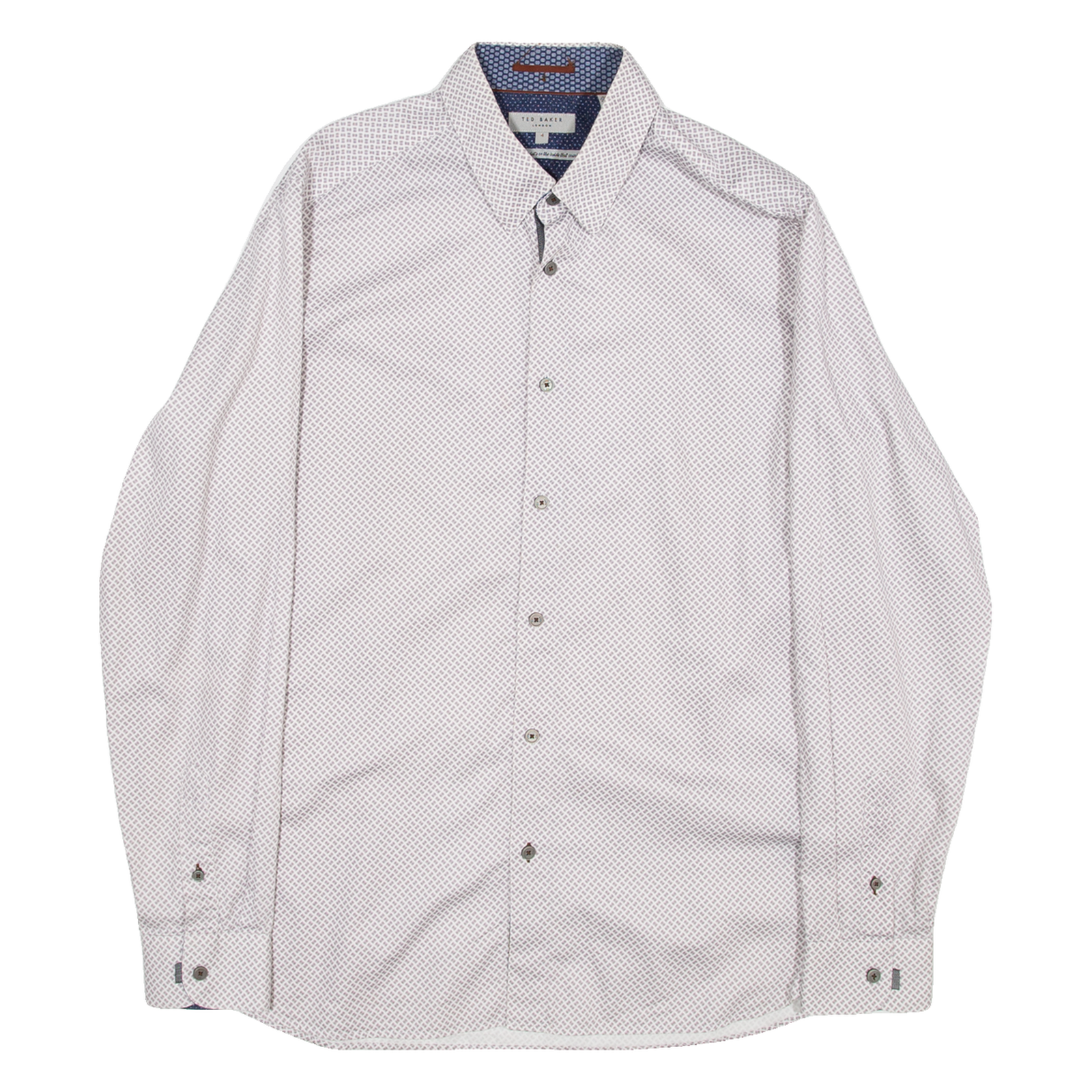 Buy TED BAKER Mens Shirt Brown Long Sleeve M Refurbished - $28.59 TED BAKER Mens Shirt Brown Long Sleeve M Refurbished - N/A refurbished available on Cerqular
