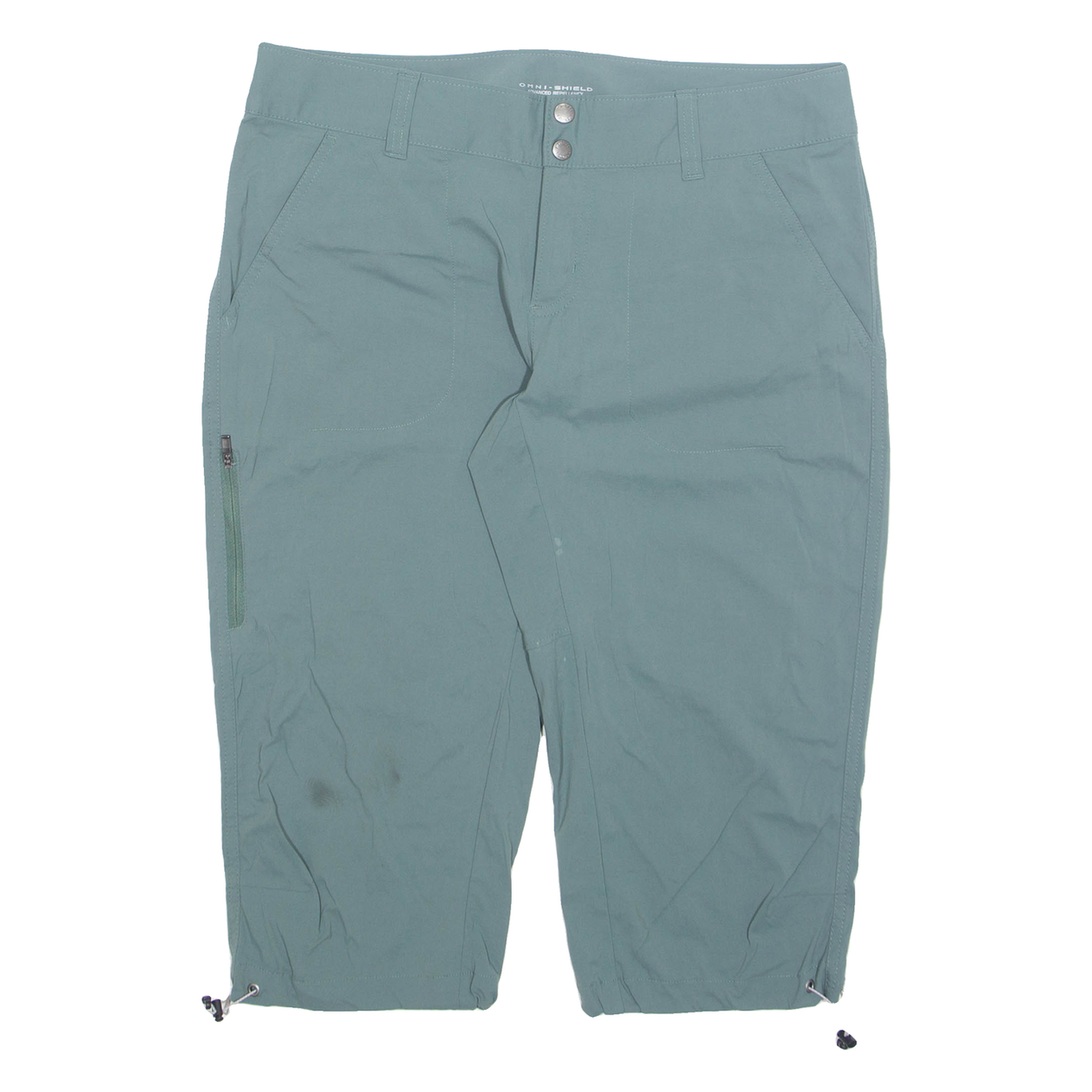 COLUMBIA Womens Casual Shorts Green S W32 Refurbished - N/A refurbished available on Cerqular