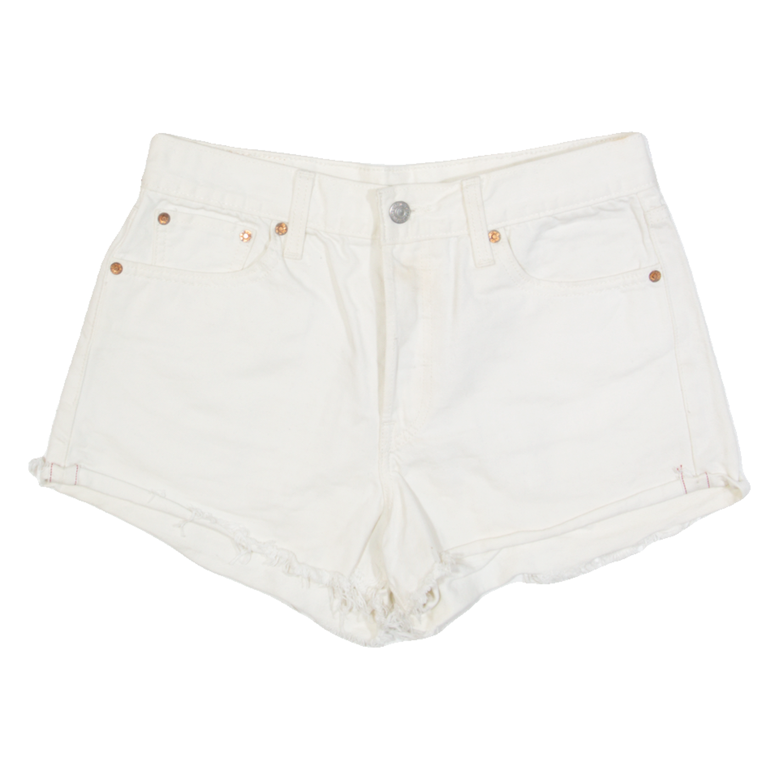 Buy LEVI'S Womens Denim Shorts White M W29 Refurbished - $20.79 LEVI'S Womens Denim Shorts White M W29 Refurbished - N/A refurbished available on Cerqular