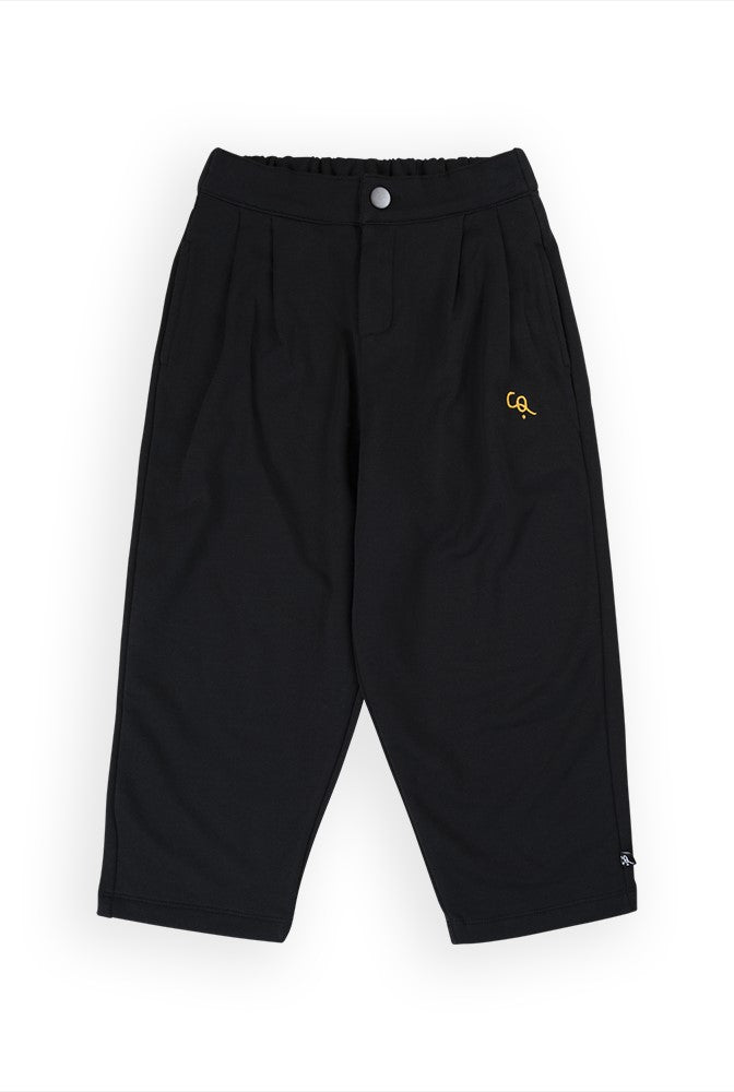 Plated chinos - Black | Size: 4-6 years Refurbished - N/A (Note: This brand may not be well-known globally refurbished available on Cerqular