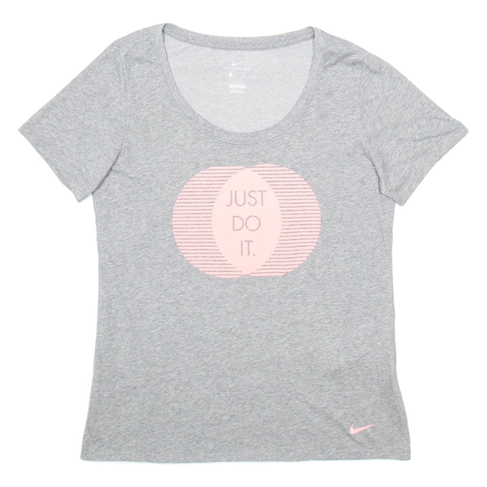 NIKE Womens T-Shirt Grey S Refurbished - N/A refurbished available on Cerqular