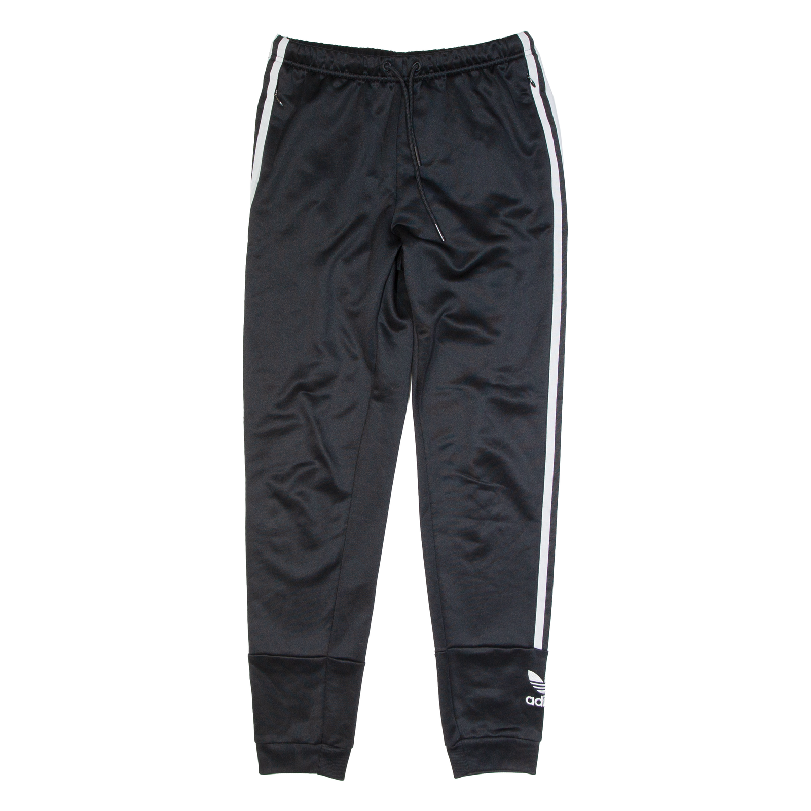 ADIDAS ORIGINALS Womens Track Pants Black Tapered UK 8 W27 L28 Refurbished - N/A refurbished available on Cerqular