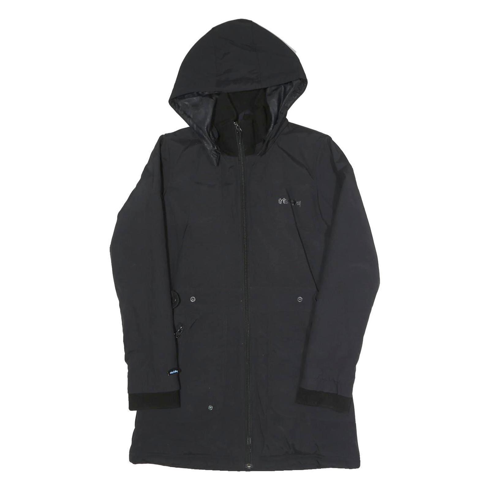 Buy IRIEDAILY Womens Black Outdoor Jacket XS Polyester Blend Plain Zip Hooded Casual Refurbished - $37.69 IRIEDAILY Womens Black Outdoor Jacket XS Polyester Blend Plain Zip Hooded Casual Refurbished - N/A refurbished available on Cerqular