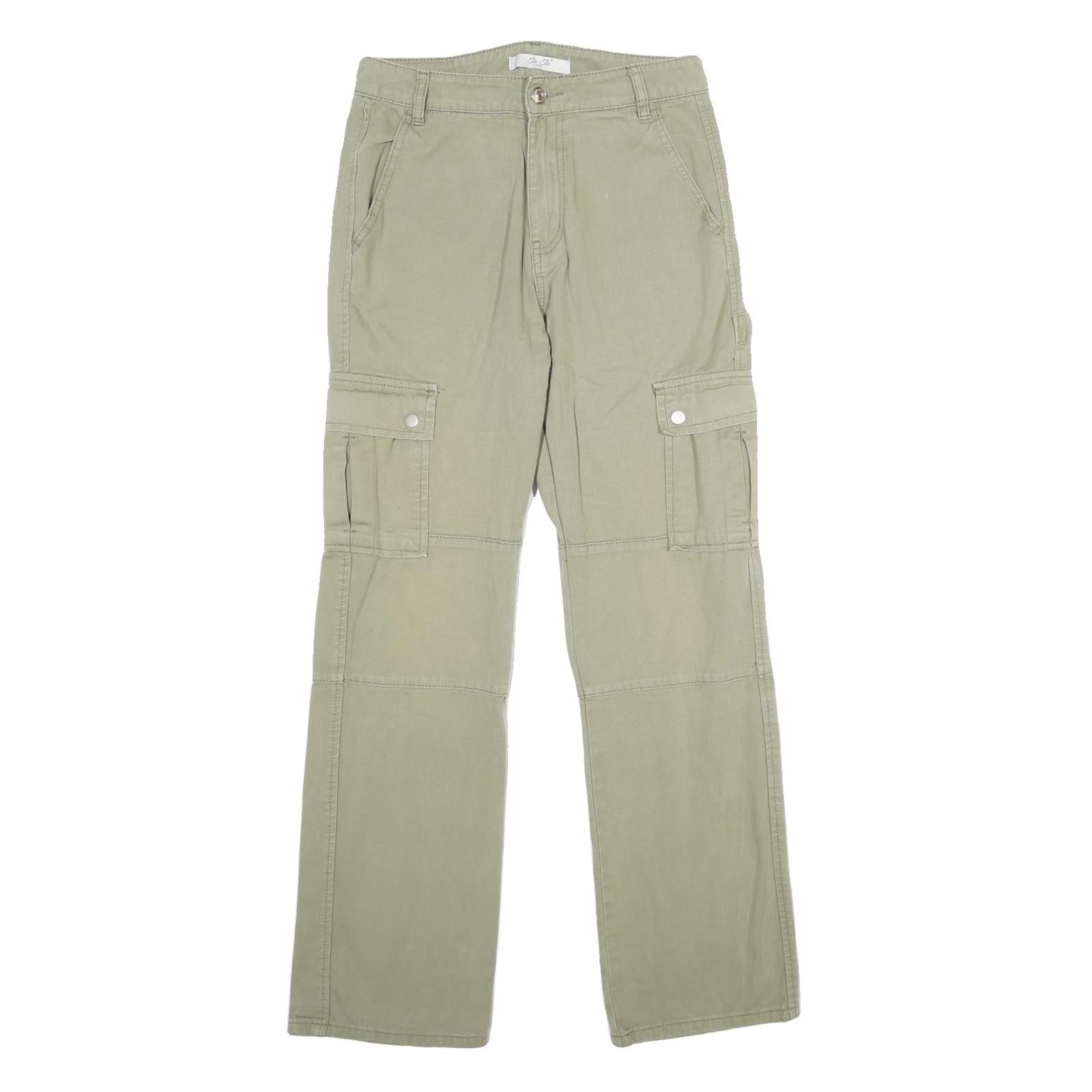 Buy SEE SEE Womens Cotton Khaki Regular Cargo Trousers W28 L30 Utility Casual Refurbished - $20.79 SEE SEE Womens Cotton Khaki Regular Cargo Trousers W28 L30 Utility Casual Refurbished - N/A refurbished available on Cerqular