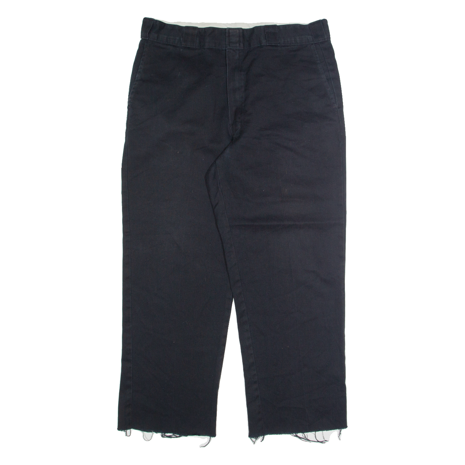 DICKIES Chino Mens Trousers Black Regular Straight W34 L27 Refurbished - N/A refurbished available on Cerqular