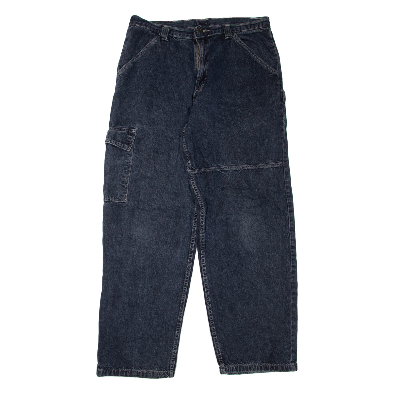 WRANGLER Cargo Womens Jeans Black Regular Straight W30 L30 Refurbished - N/A refurbished available on Cerqular