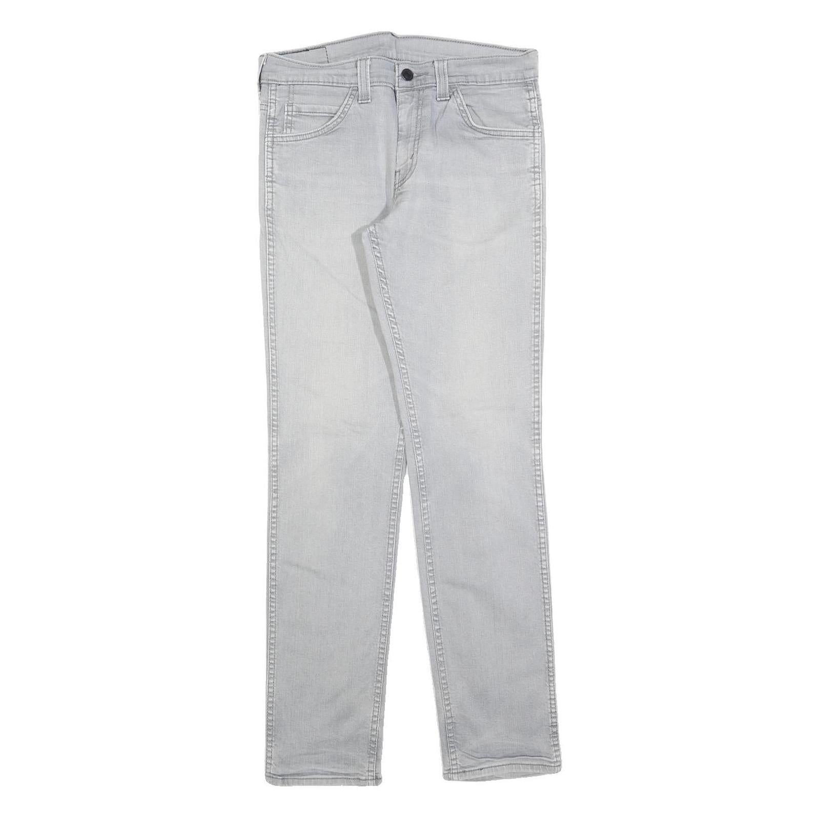 LEVI'S 511 Slim Mens Jeans Light Denim W30 L32 Cotton Blend Zip Slim Fit Refurbished - N/A refurbished available on Cerqular