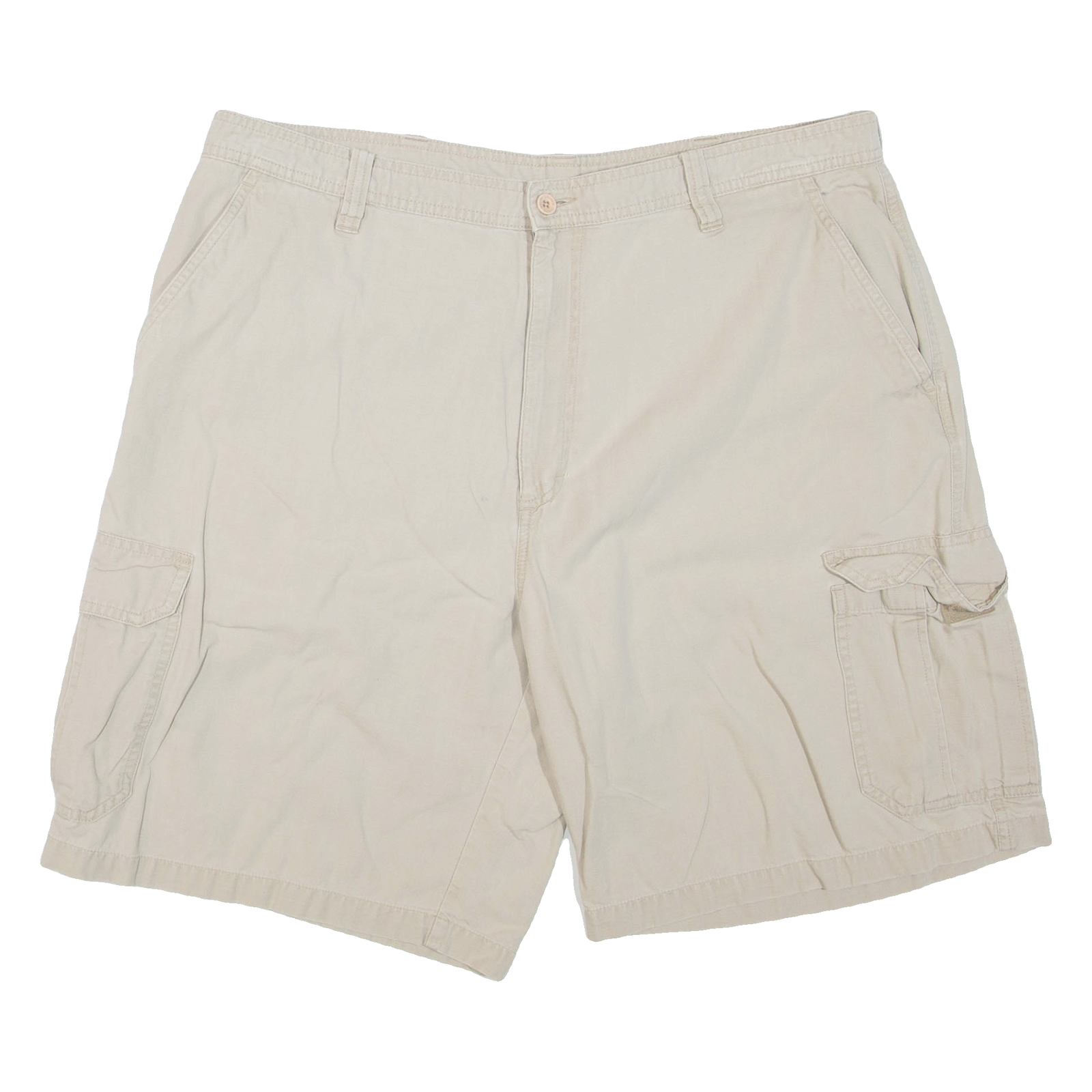 CHAPS RALPH LAUREN Mens Cargo Shorts Beige L W38 Refurbished - N/A refurbished available on Cerqular
