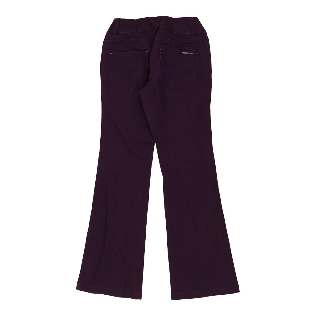Sasch Jeans - 30W UK 8 Purple Cotton Refurbished - Thrifted (note: this is a term often used to describe second- refurbished available on Cerqular