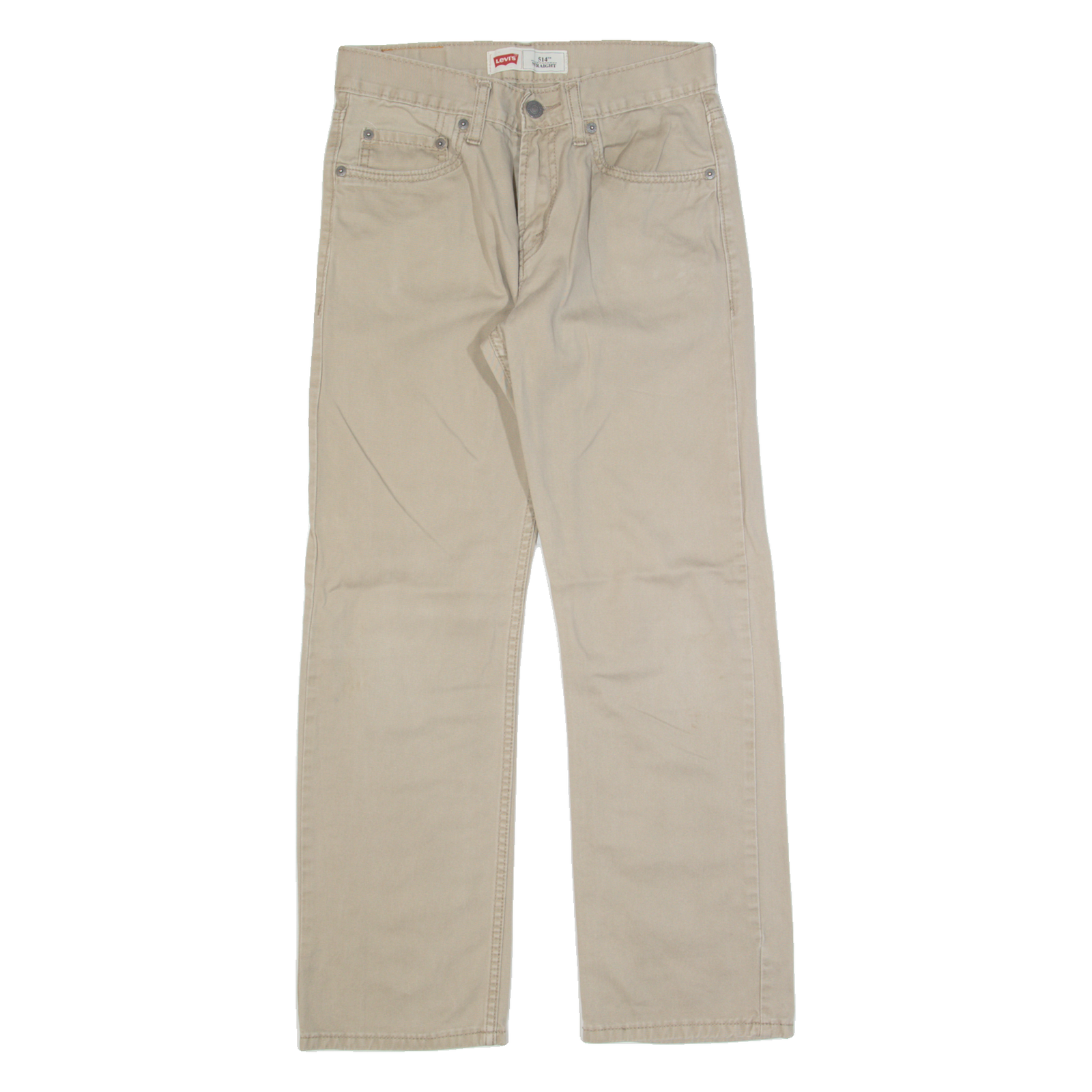 LEVI'S 514 Mens Trousers Beige Regular Straight W28 L28 Refurbished - N/A refurbished available on Cerqular