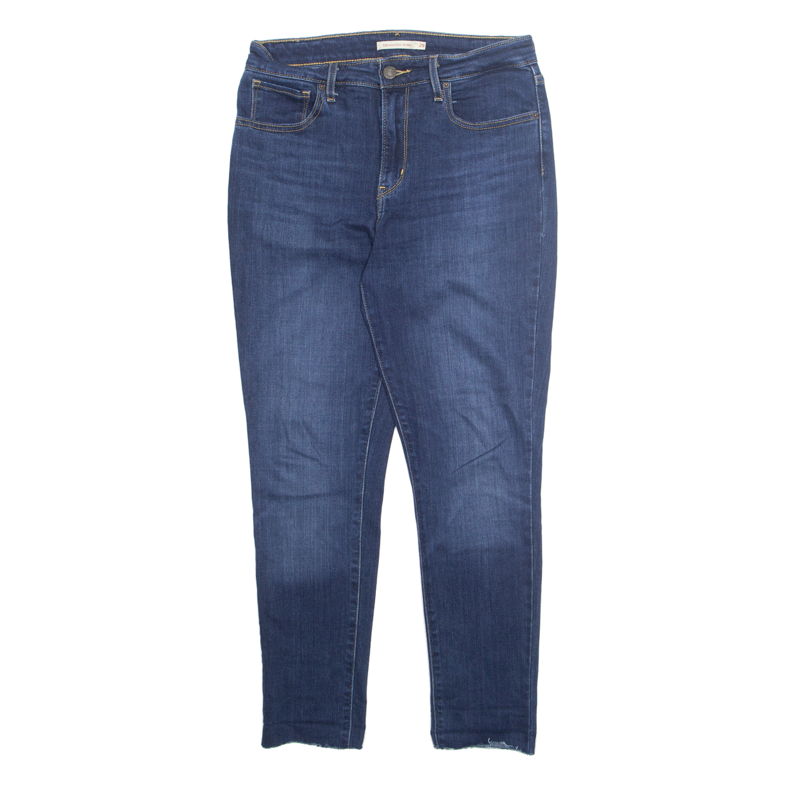 LEVI'S 721 Womens Jeans Blue Slim Skinny W29 L26 Refurbished - N/A refurbished available on Cerqular
