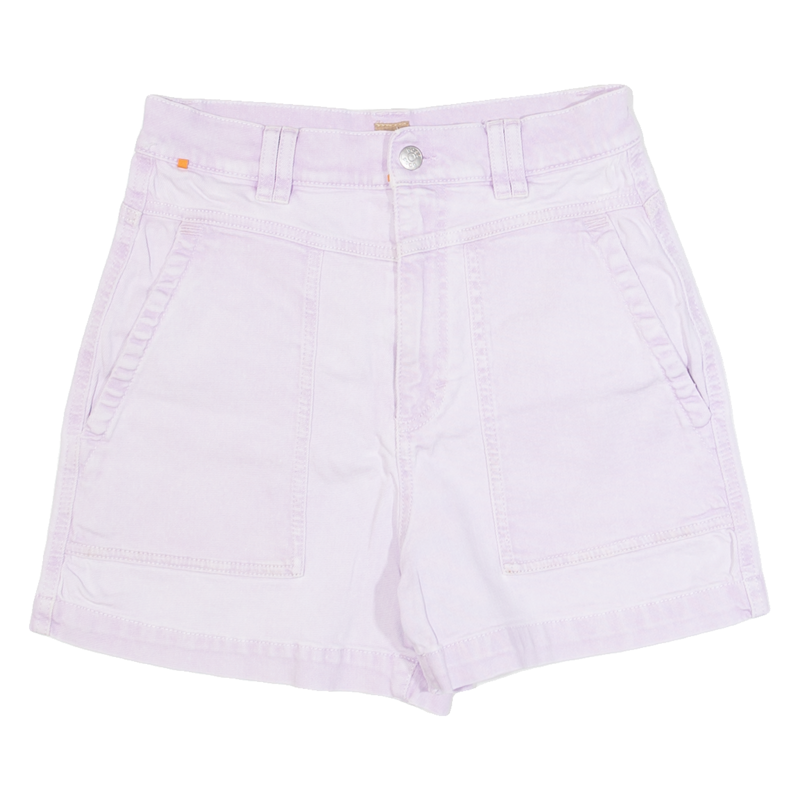 BOSS HUGO BOSS Womens Denim Shorts Purple Slim S W26 Refurbished - N/A refurbished available on Cerqular