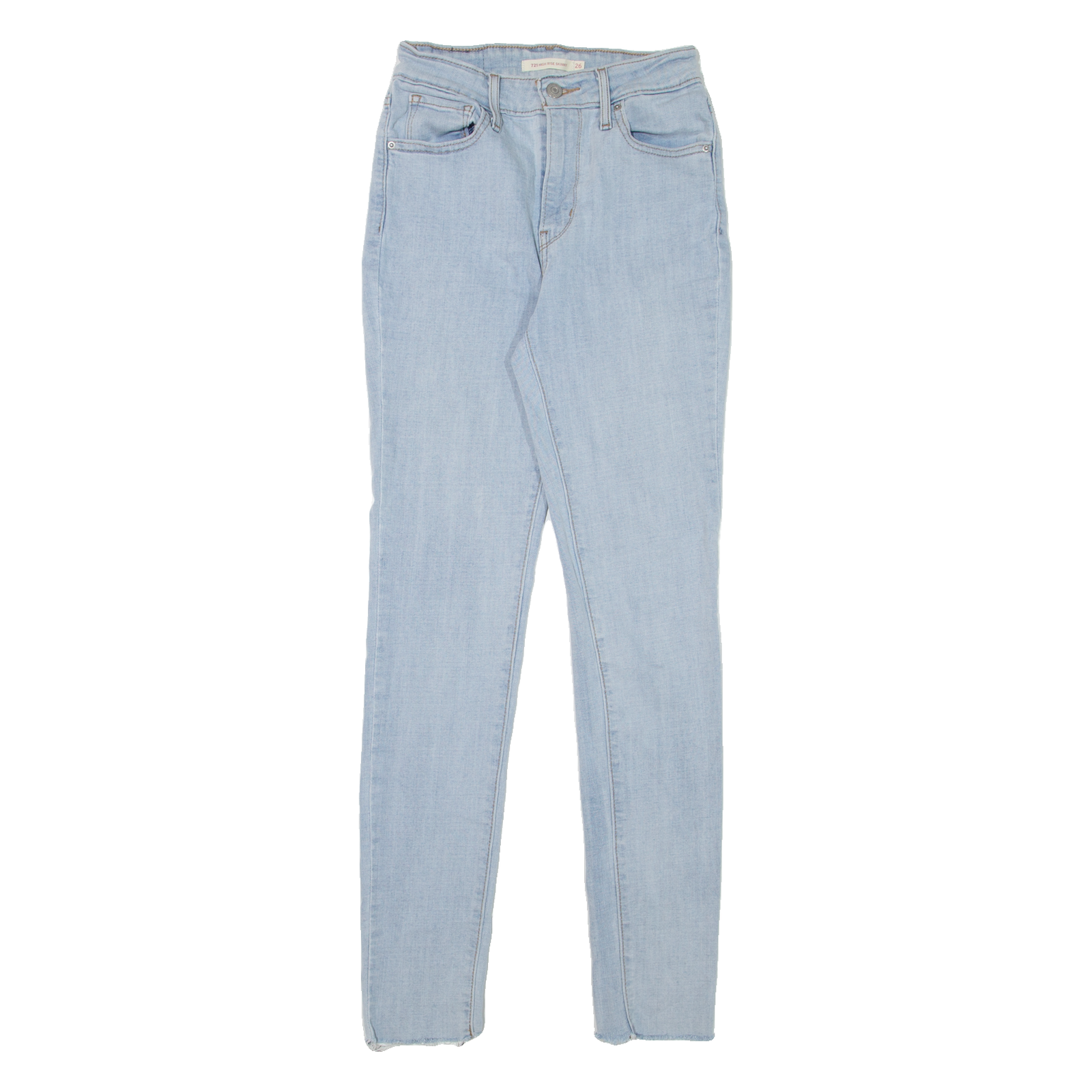 LEVI'S 721 High Rise Womens Jeans Blue Slim Skinny Denim W23 L32 Refurbished - N/A refurbished available on Cerqular