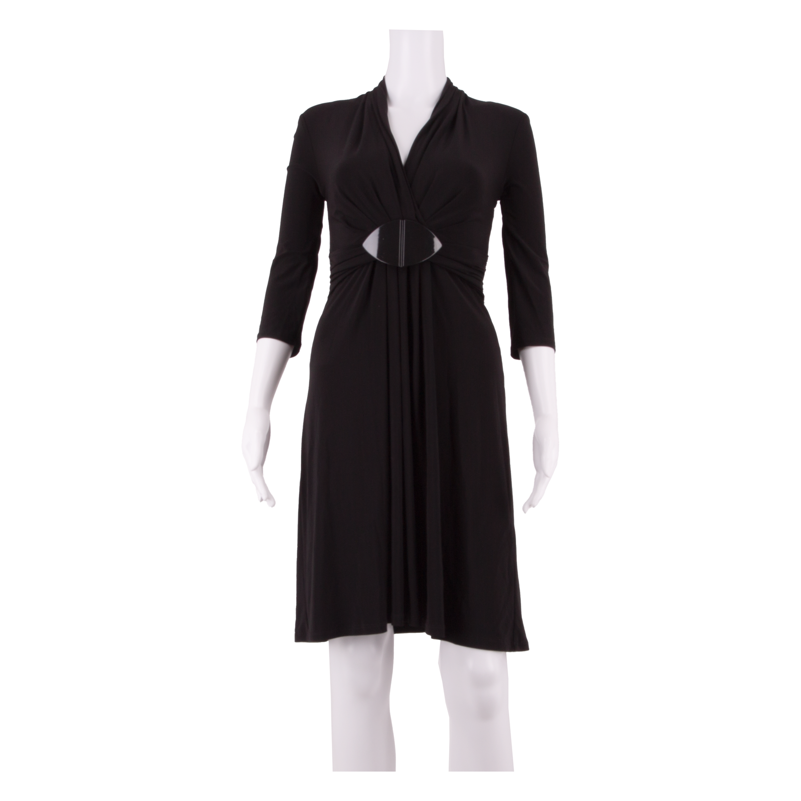 PHASE EIGHT Womens Fit & Flare Dress Beige Viscose Long Sleeve Knee Length UK 8 Refurbished - N/A refurbished available on Cerqular