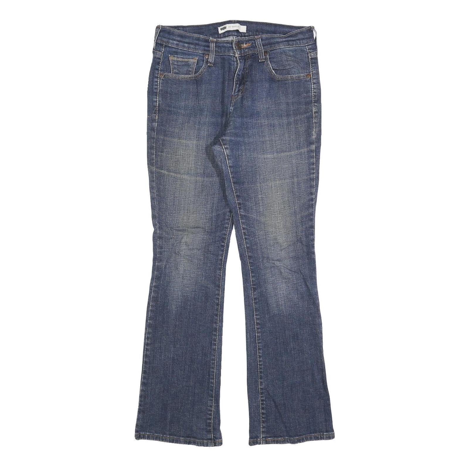 LEVI'S 515 Womens Jeans Blue Regular Bootcut Denim Medium W27 L30 Classic Fit Refurbished - N/A refurbished available on Cerqular
