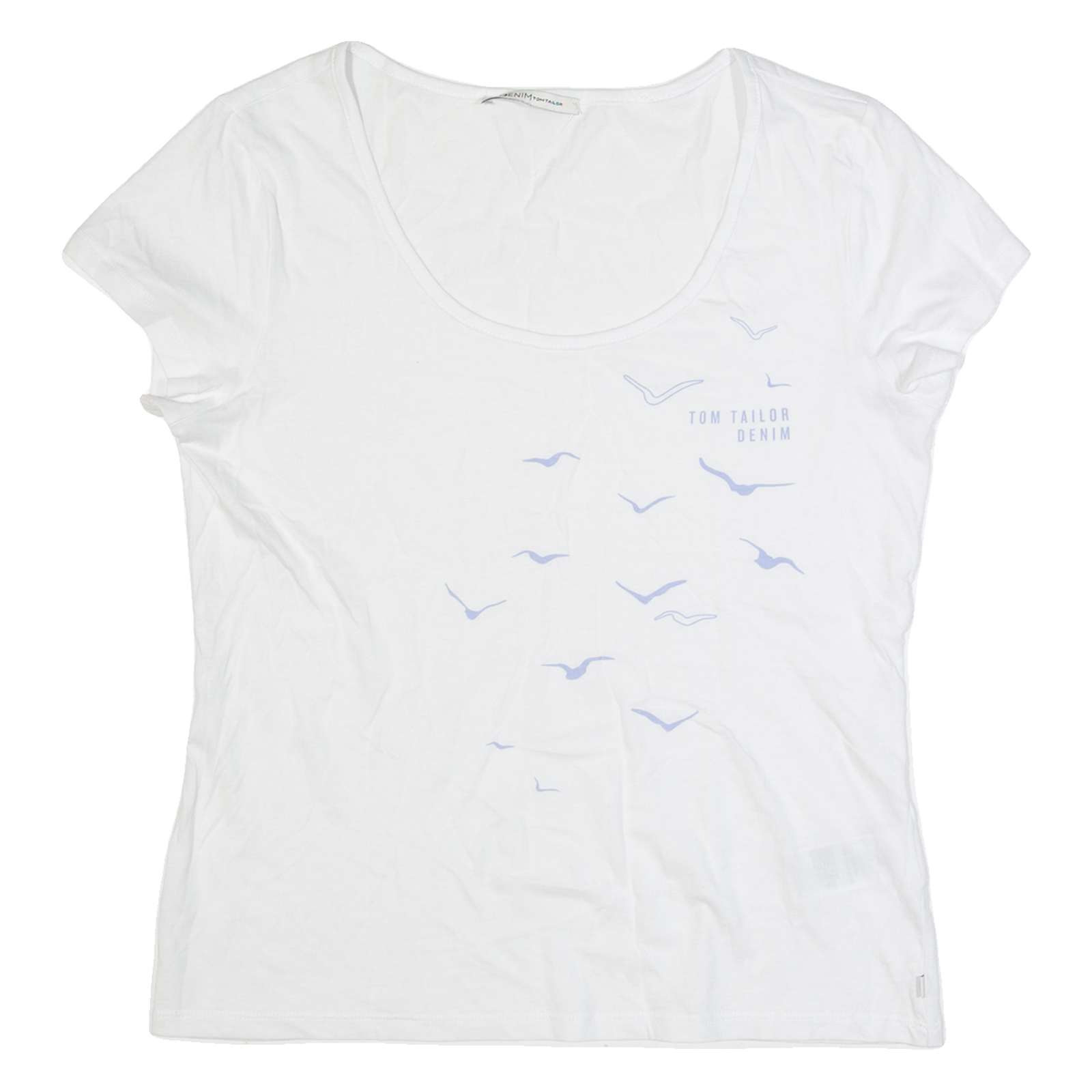 TOM TAILOR Womens Top White S Refurbished - N/A refurbished available on Cerqular