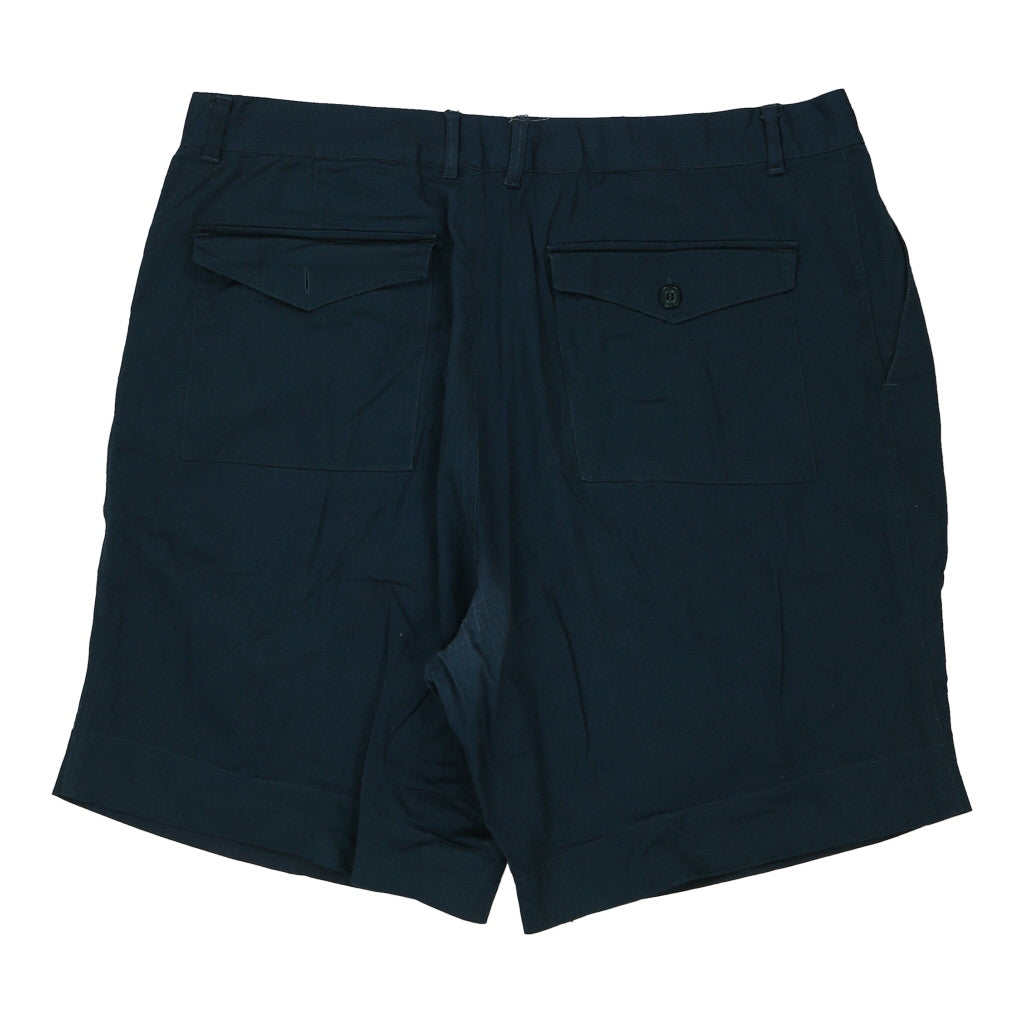 Rionero Shorts - 40W 10L Navy Cotton Refurbished - Thrifted (note: this is a term often used to describe second- refurbished available on Cerqular